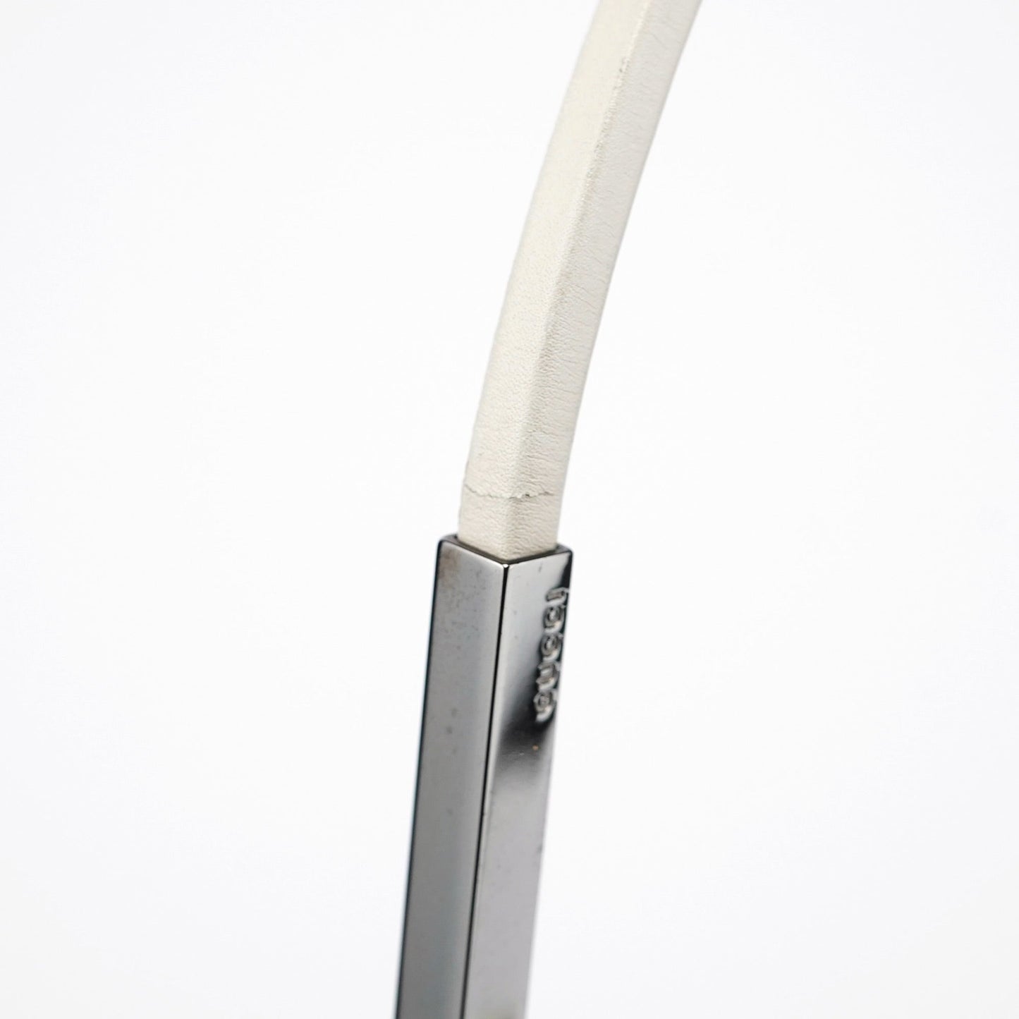 001 3703 Beige Calfskin Hobo Shoulder Bag