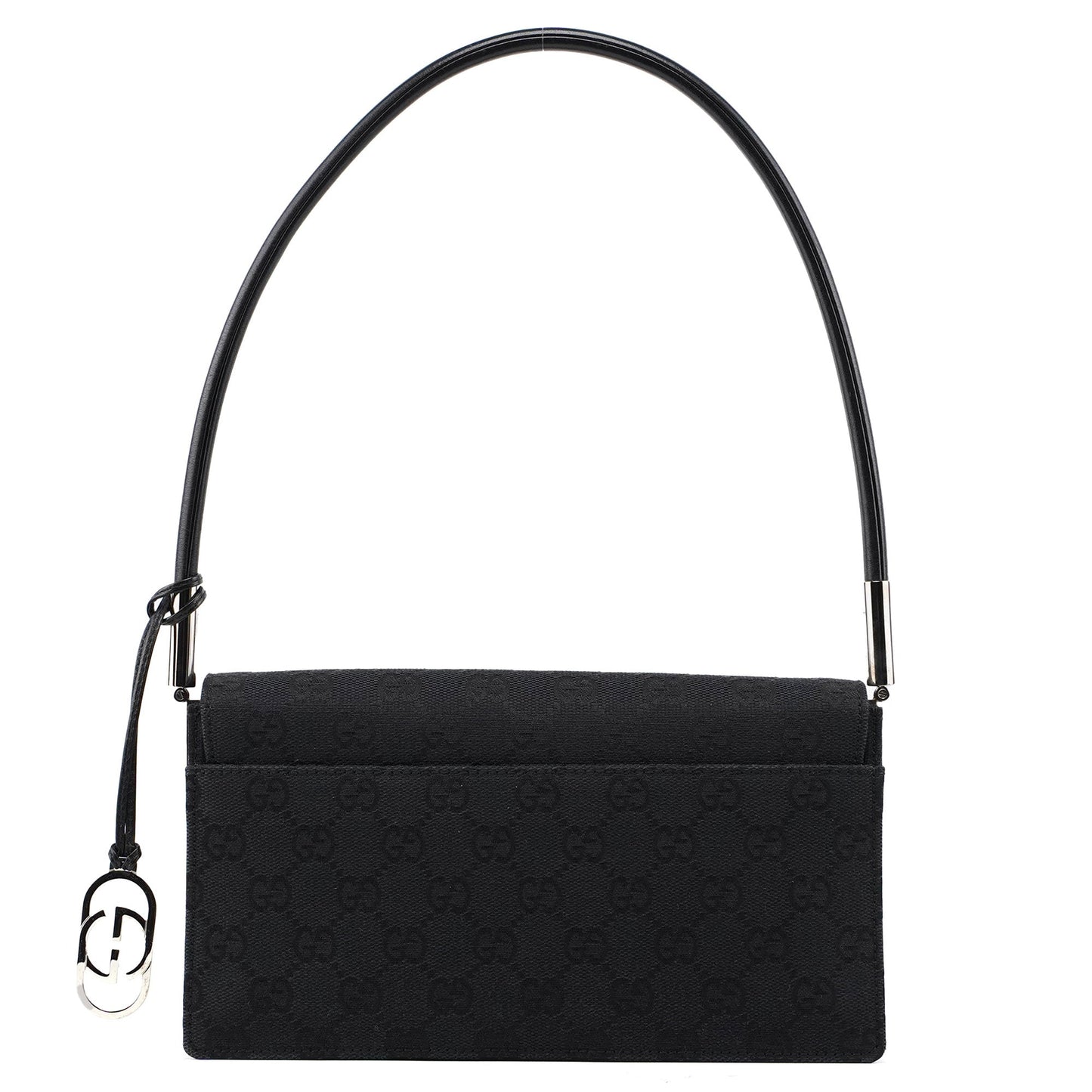 001 3815 Black GG Shoulder Bag