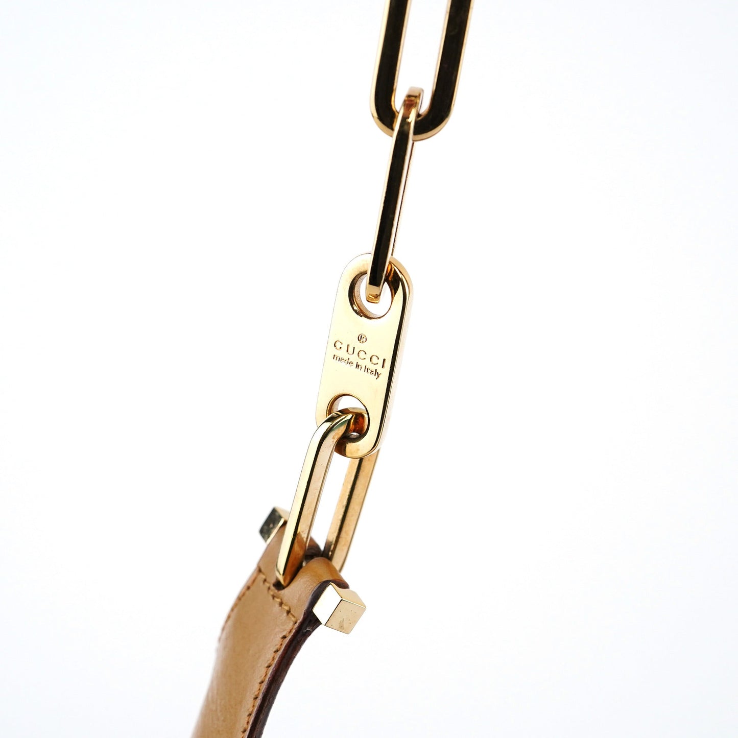 001 4015 Beige GG Jackie Chain Shoulder Bag