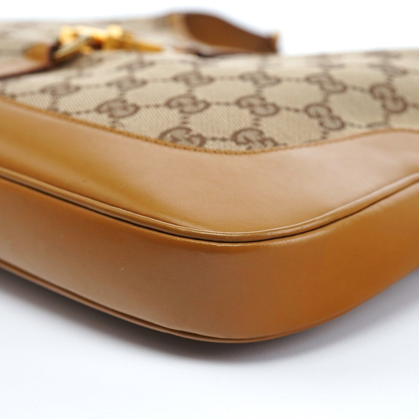 001 4015 Beige GG Jackie Chain Shoulder Bag