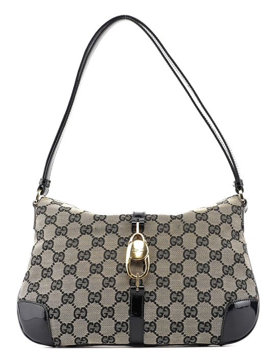 001 4147 Beige GG Jackie Shoulder Bag