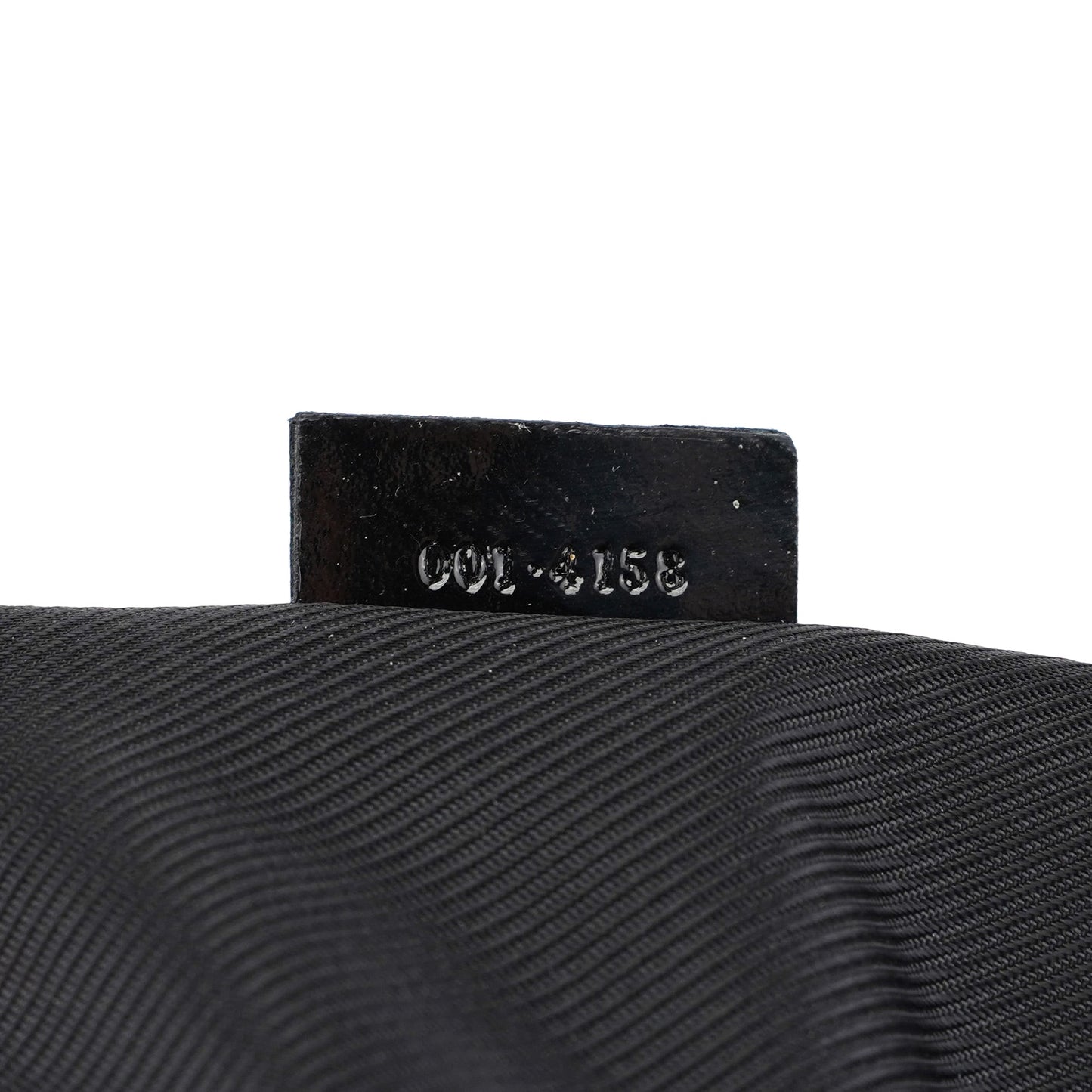 001 4158 Black GG Patent Shoulder Bag