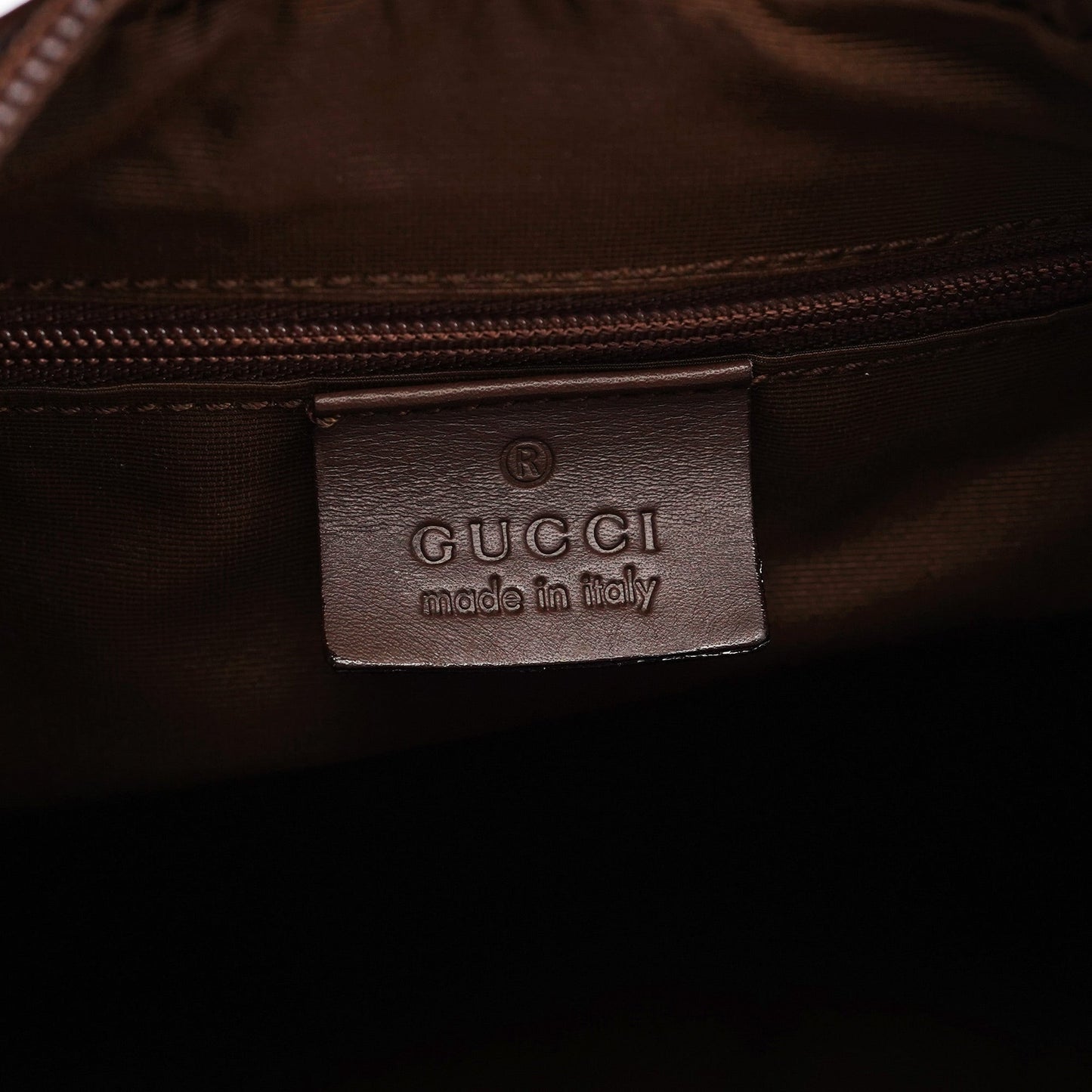 001 4204 Beige Brown GG Hobo Shoulder Bag