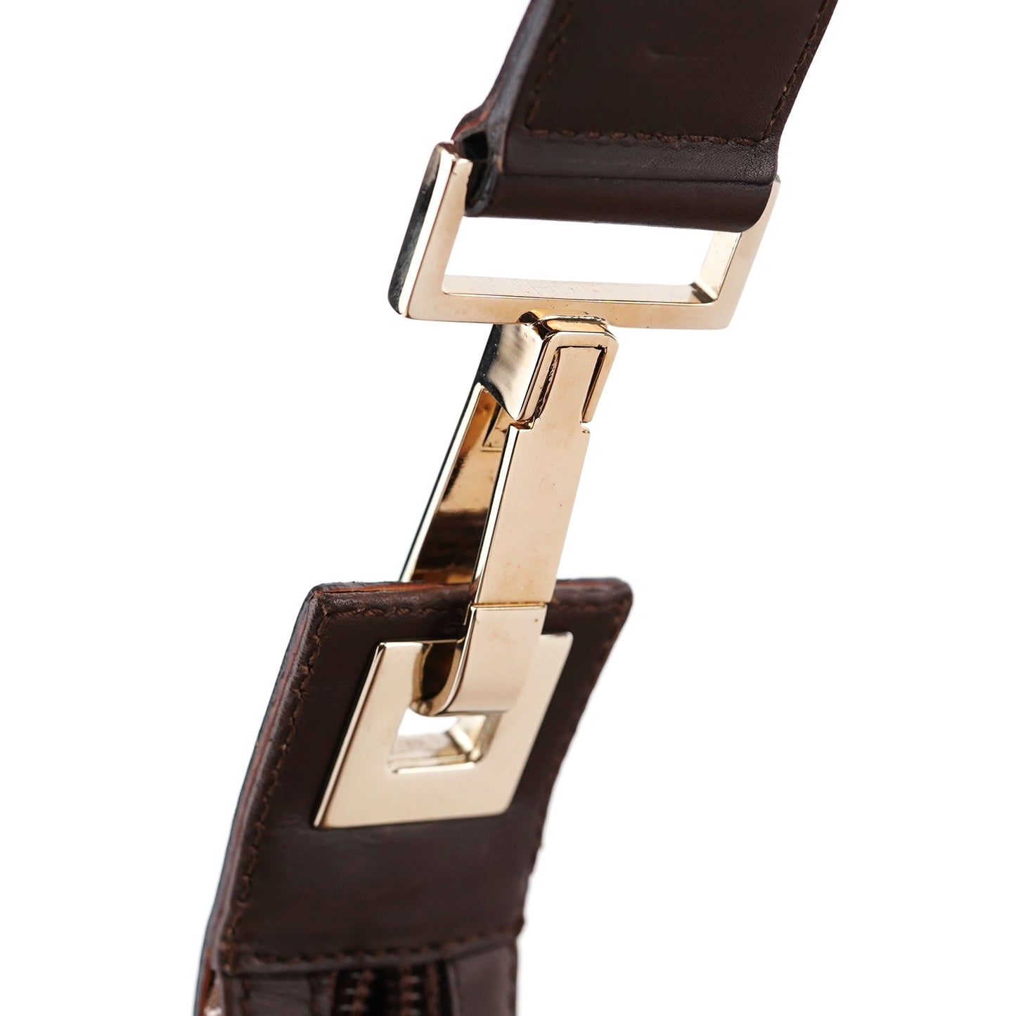 001 4204 Beige Brown GG Hobo Shoulder Bag