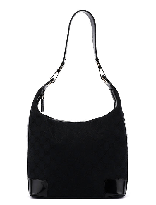 001 4204 Black GG Shoulder Bag