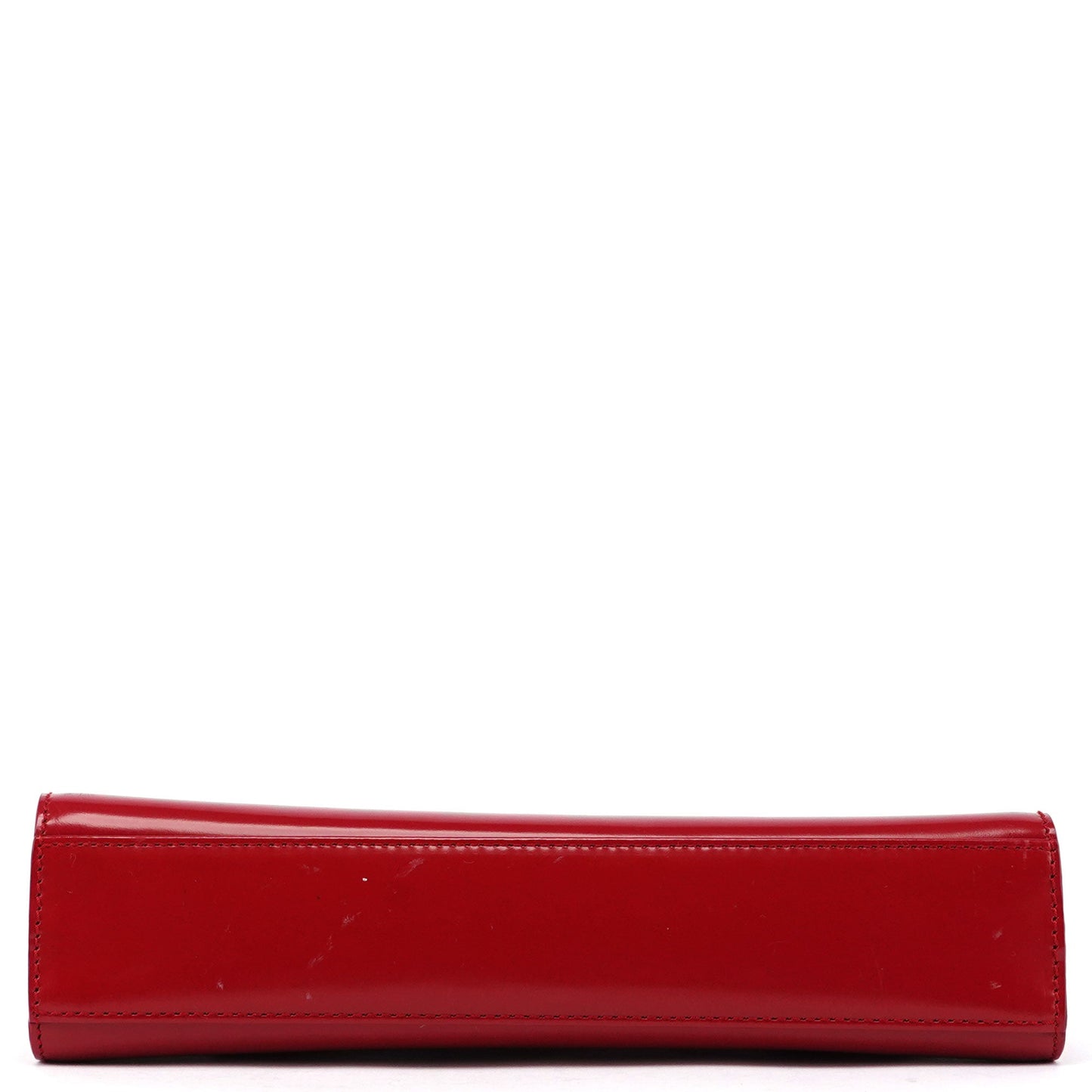 001 4208 Red Calfskin Shoulder Bag