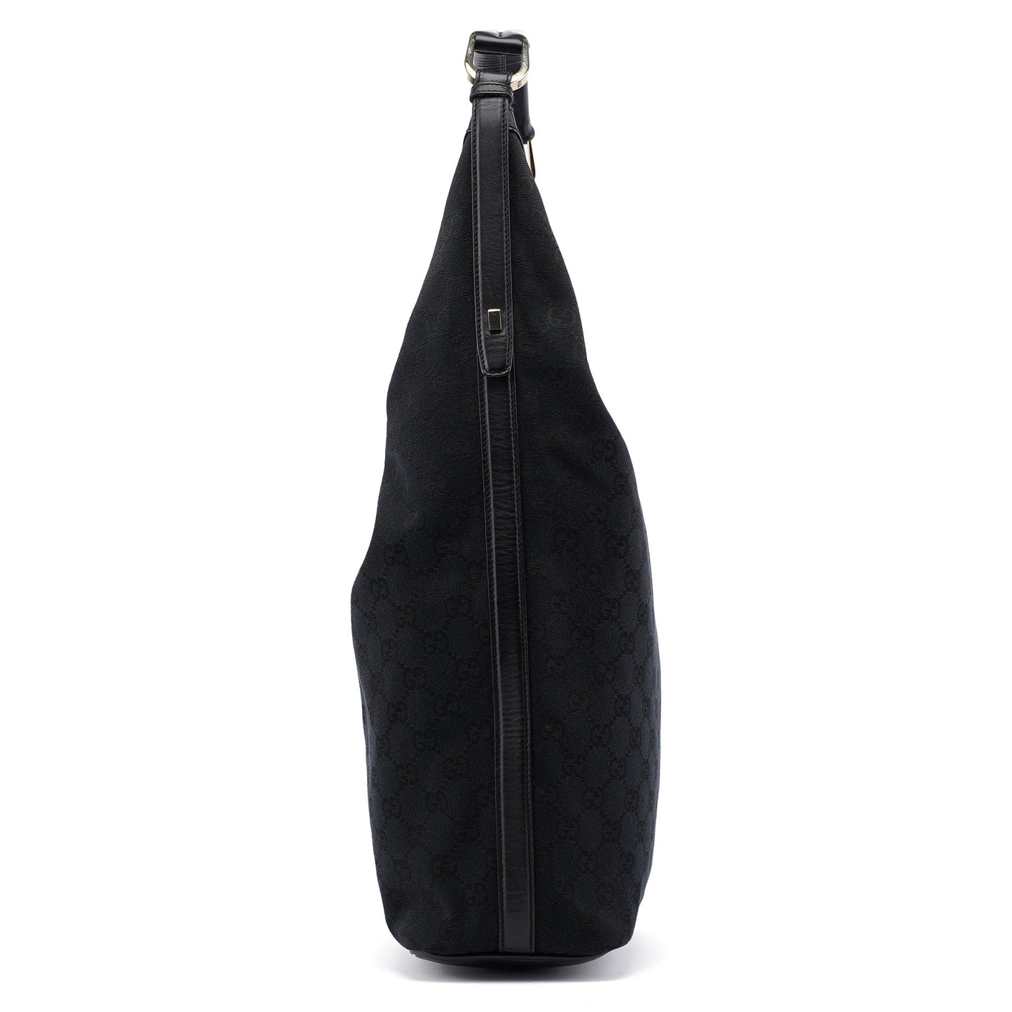 001 4287 Black GG Hobo Shoulder Bag