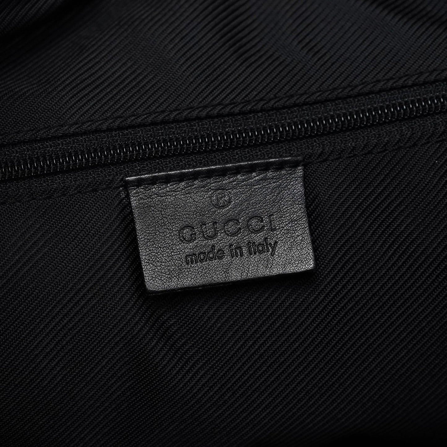 001 4287 Black GG Hobo Shoulder Bag