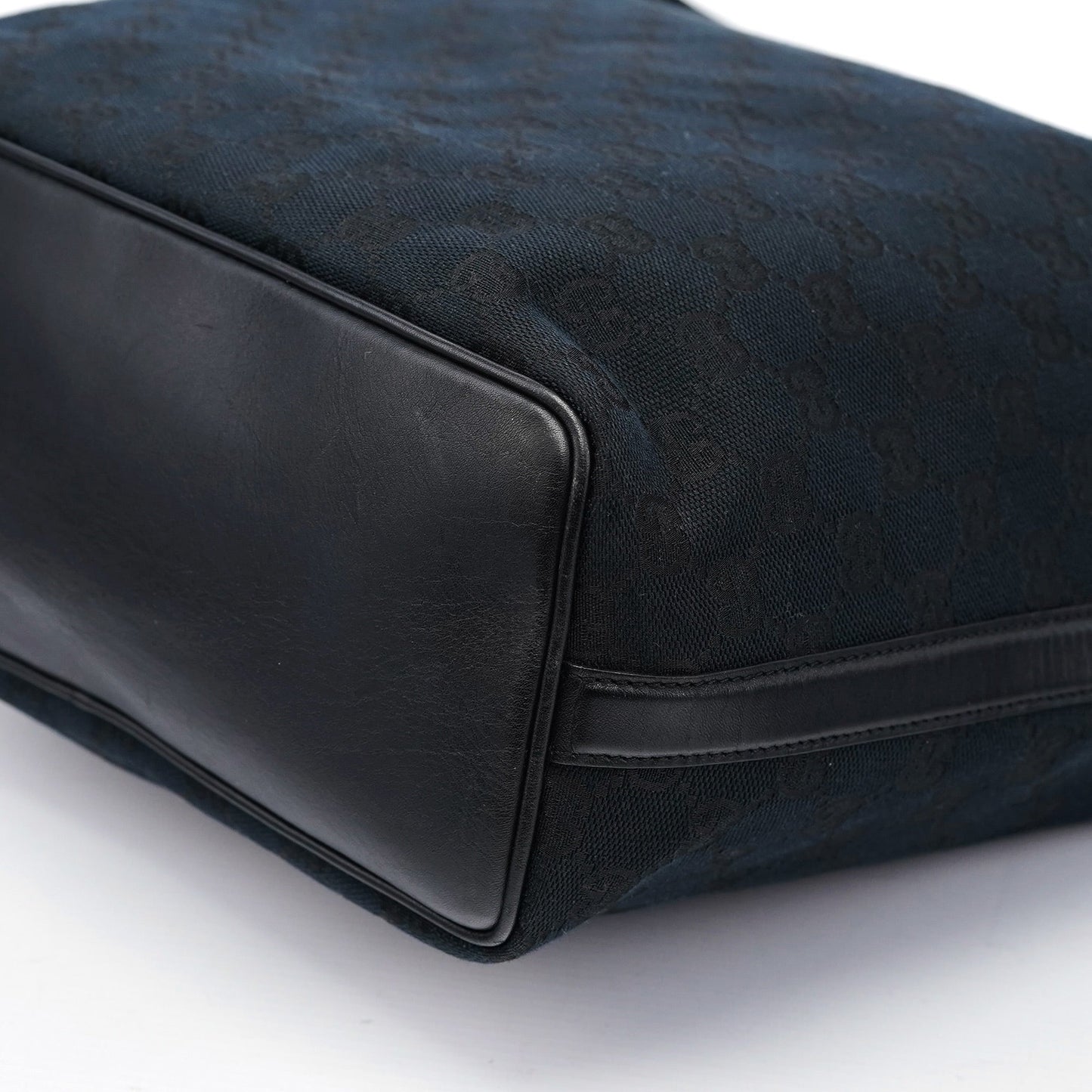 001 4287 Black GG Hobo Shoulder Bag