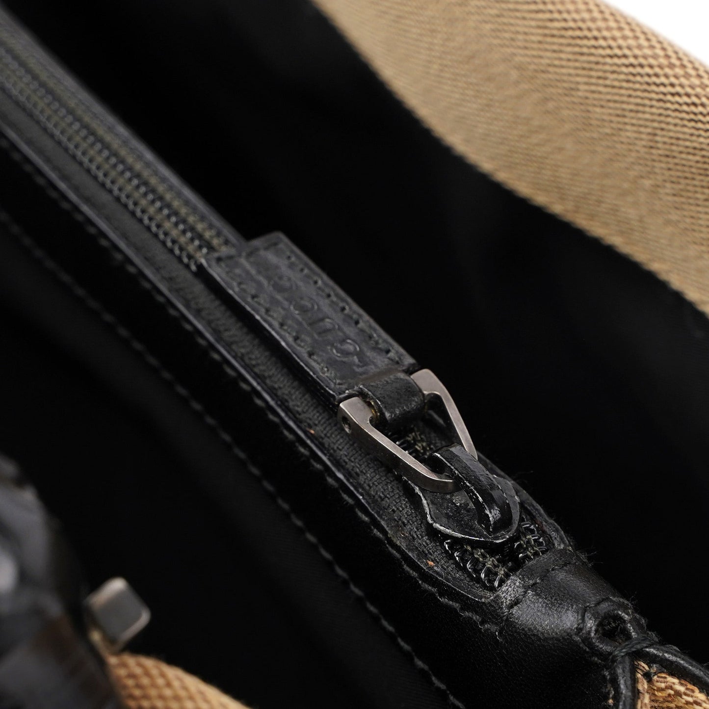 002 1010 Beige Bamboo Tote Bag