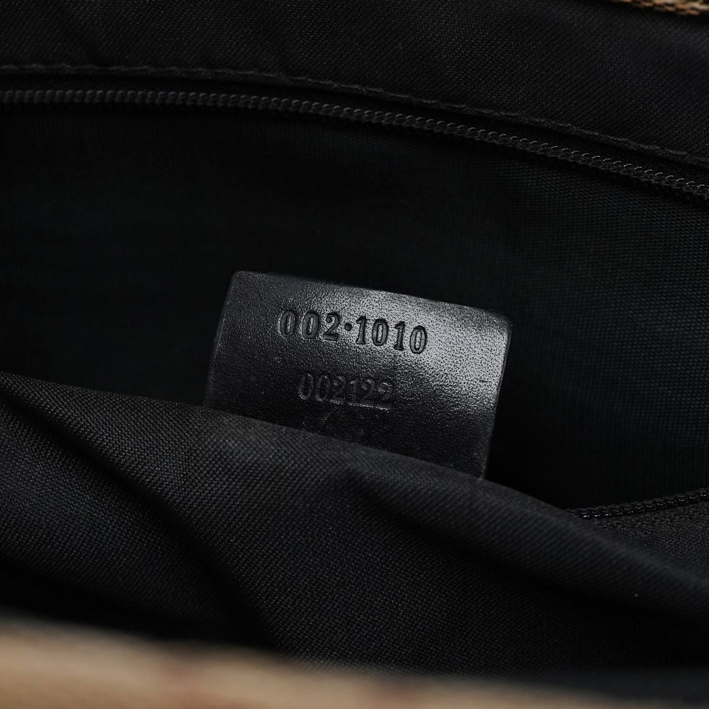 002 1016 Beige GG Bamboo Tote Bag