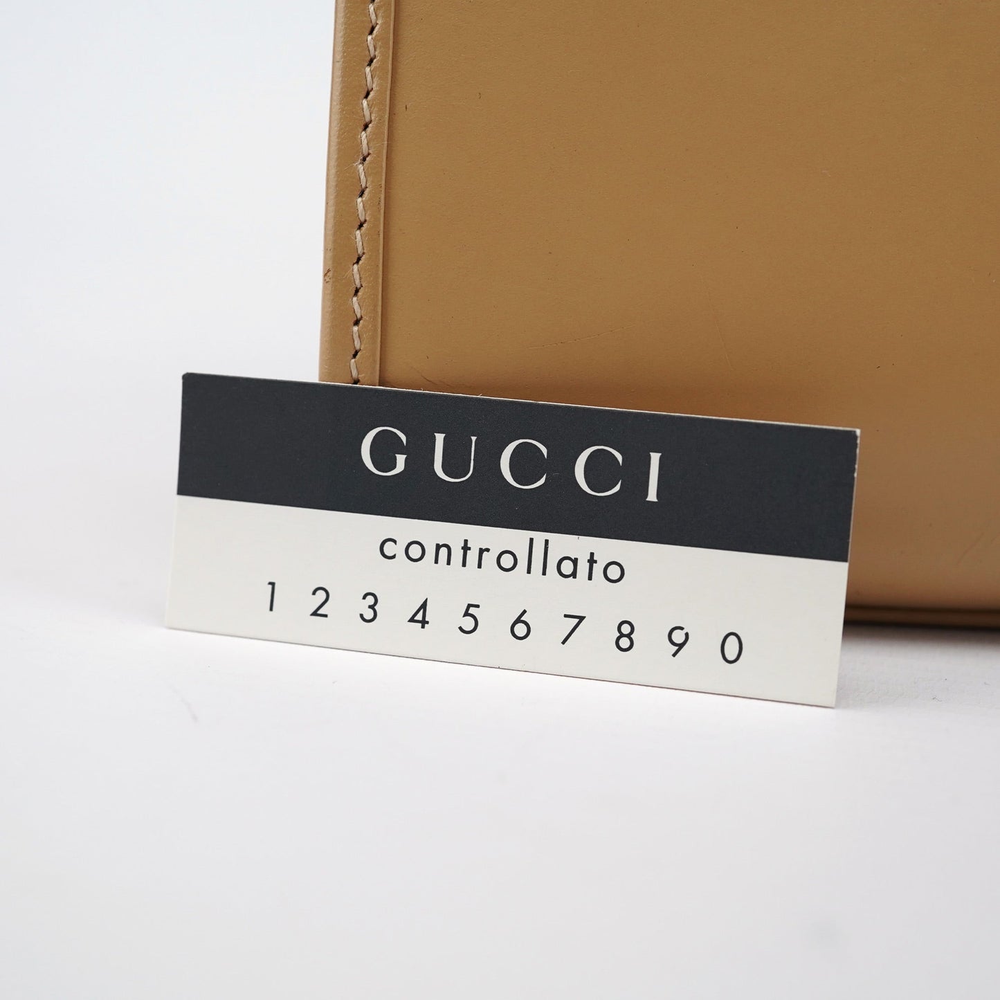 002 1068 Beige Calfskin Jackie Bag