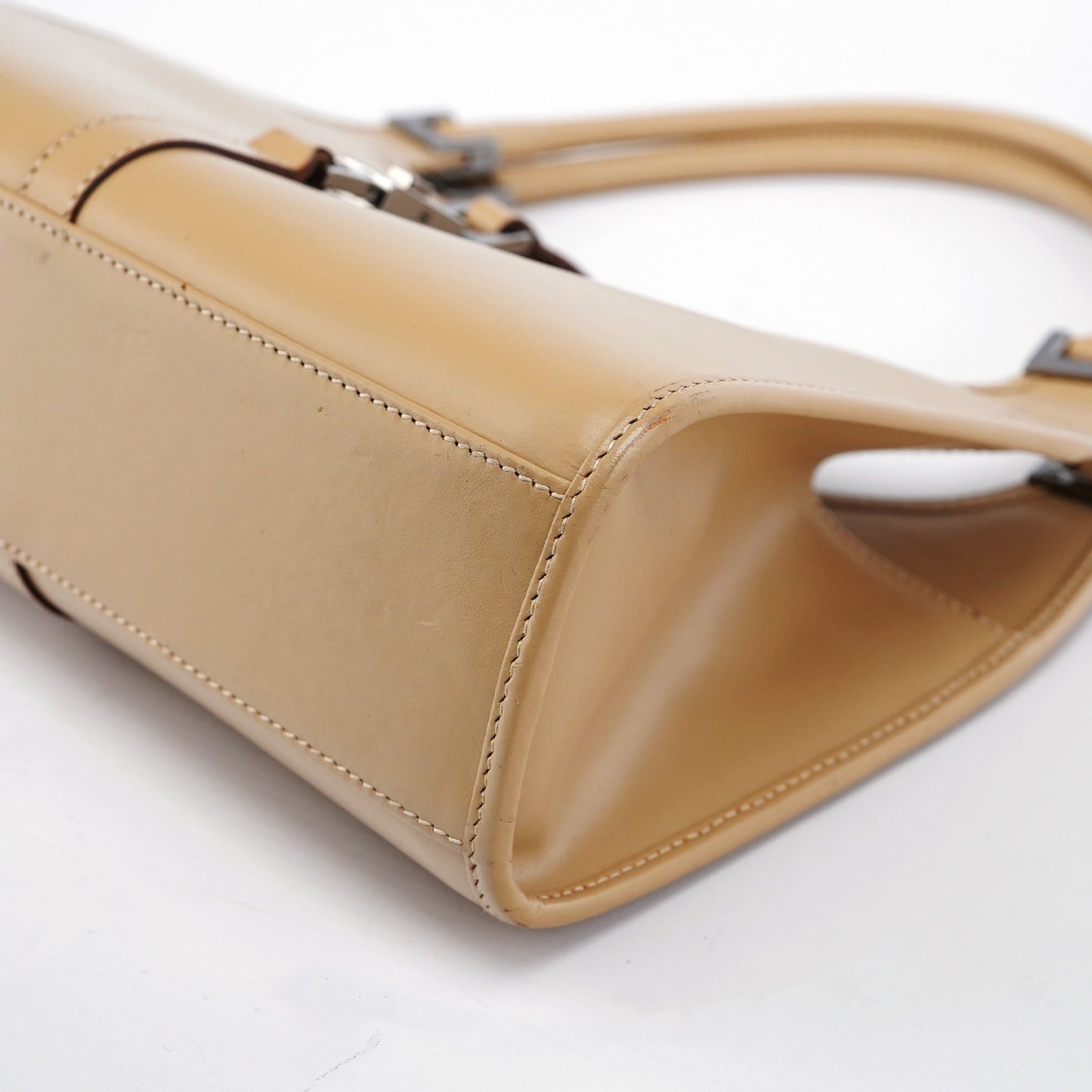 002 1068 Beige Calfskin Jackie Bag