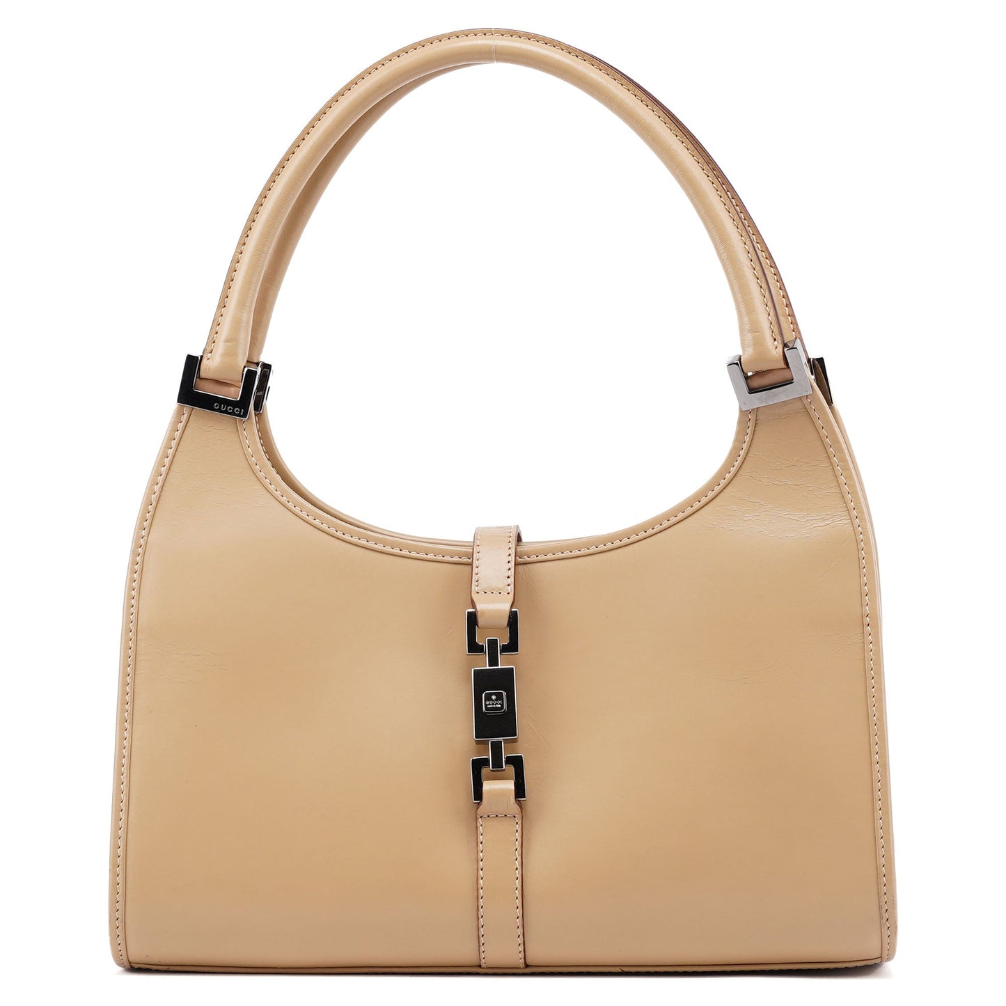 002 1068 Beige Calfskin Jackie Bag