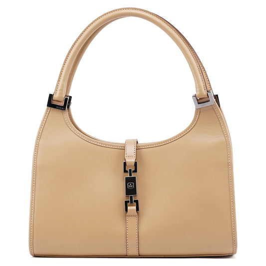 002 1068 Beige Calfskin Jackie Bag