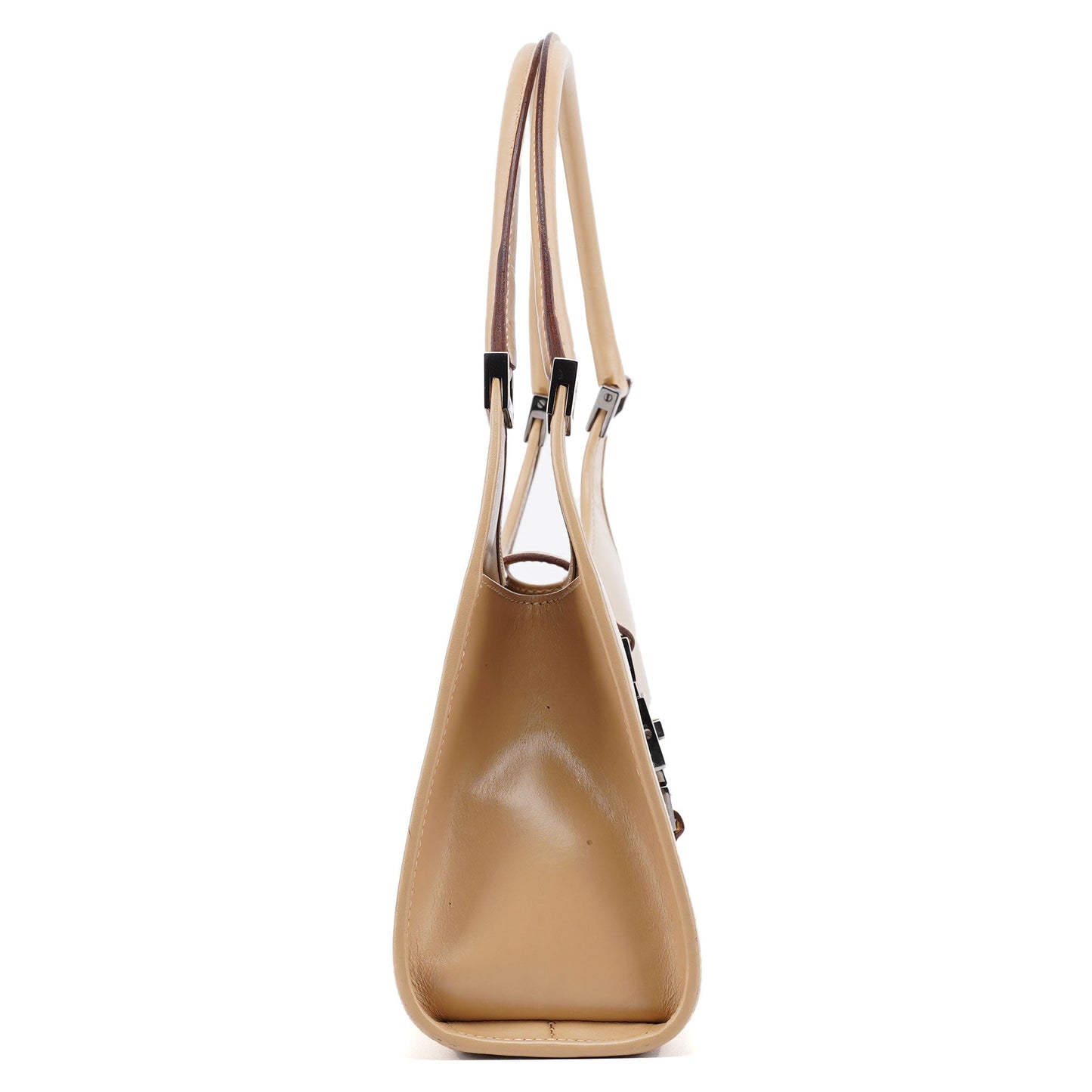 002 1068 Beige Calfskin Jackie Bag