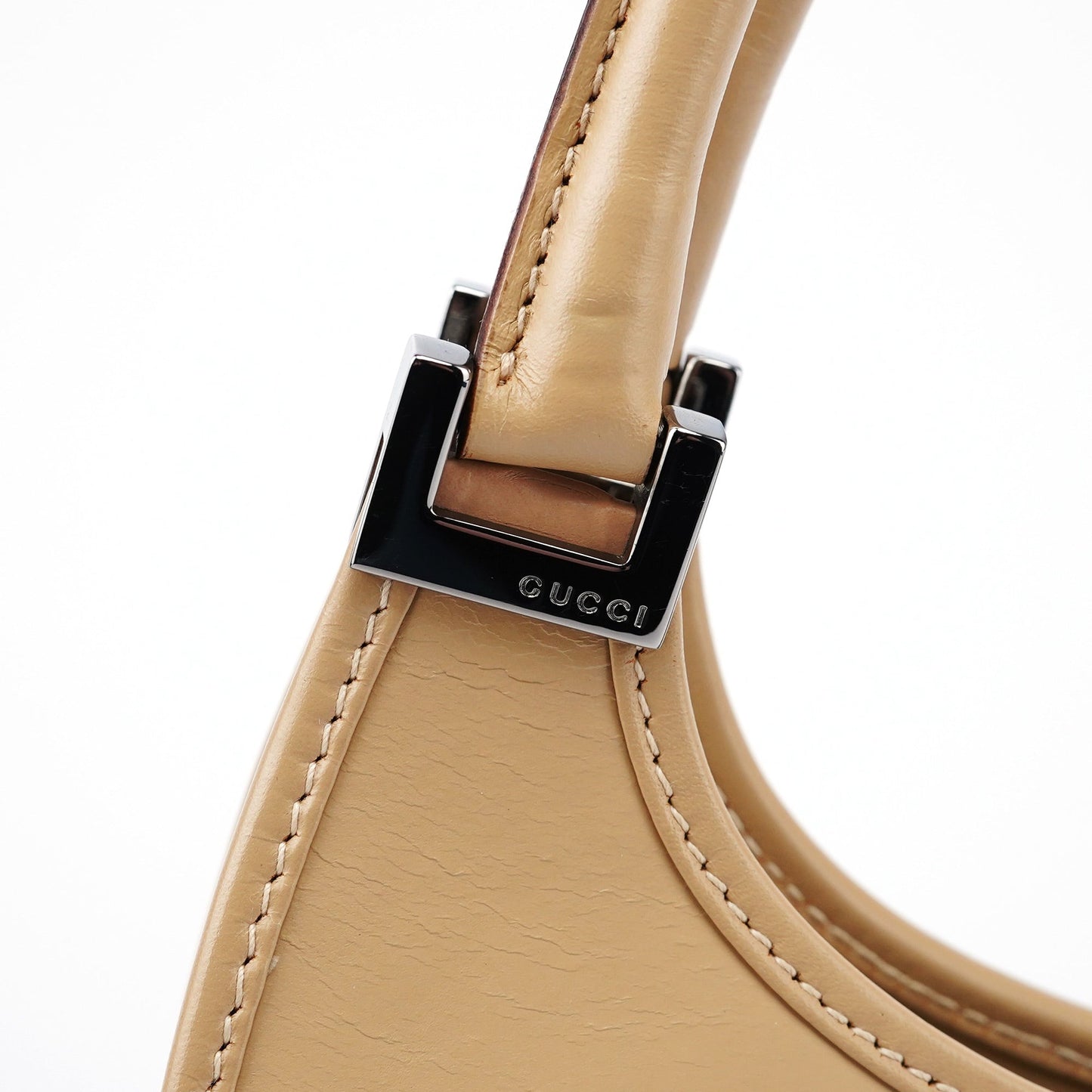 002 1068 Beige Calfskin Jackie Bag