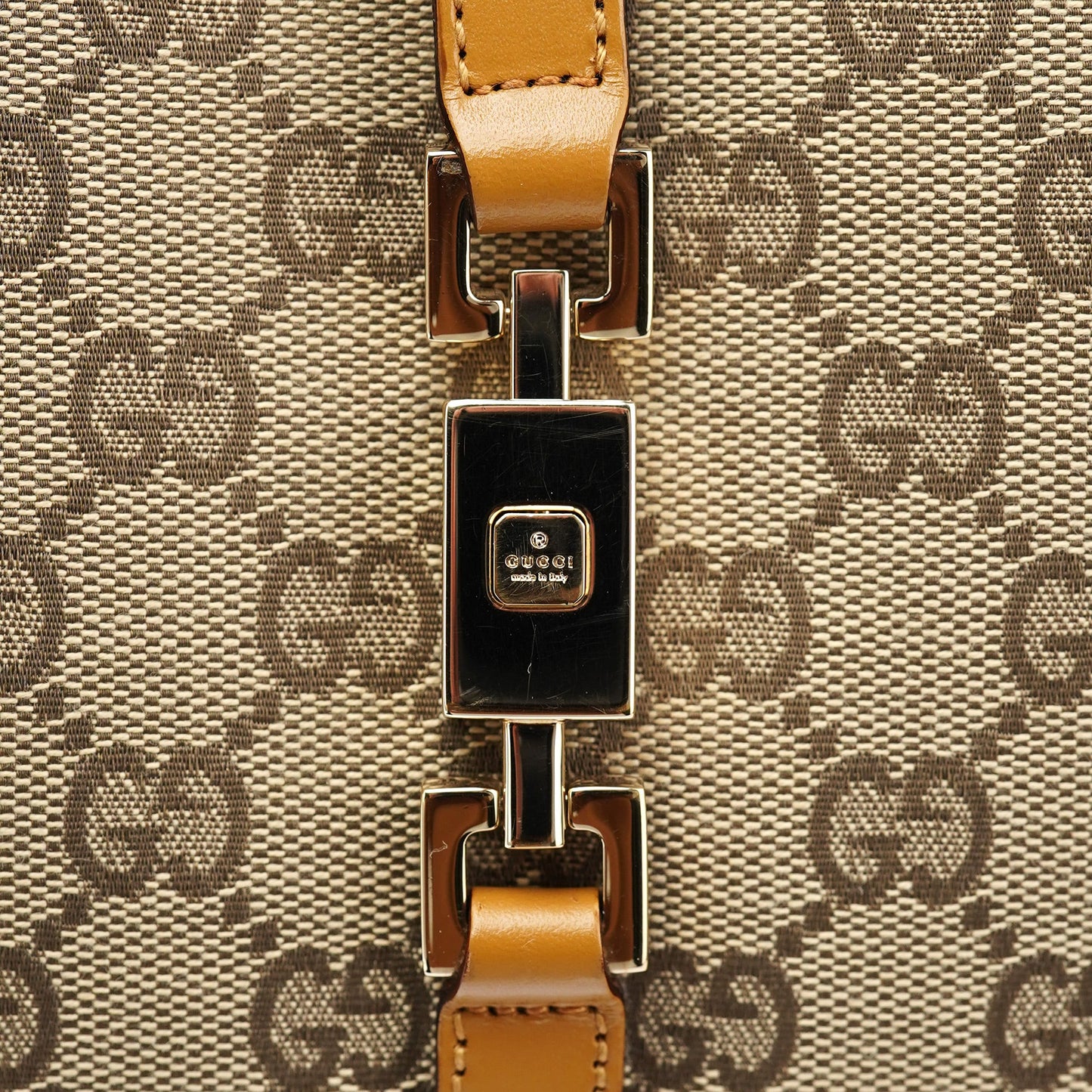 002 1068 Beige GG Jackie Shoulder Bag