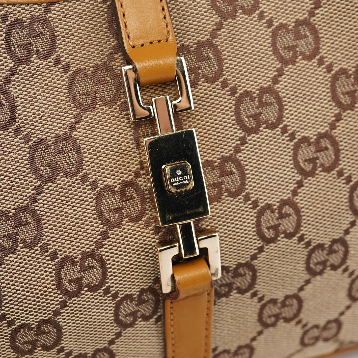 002 1068 Beige GG Jackie Shoulder Bag