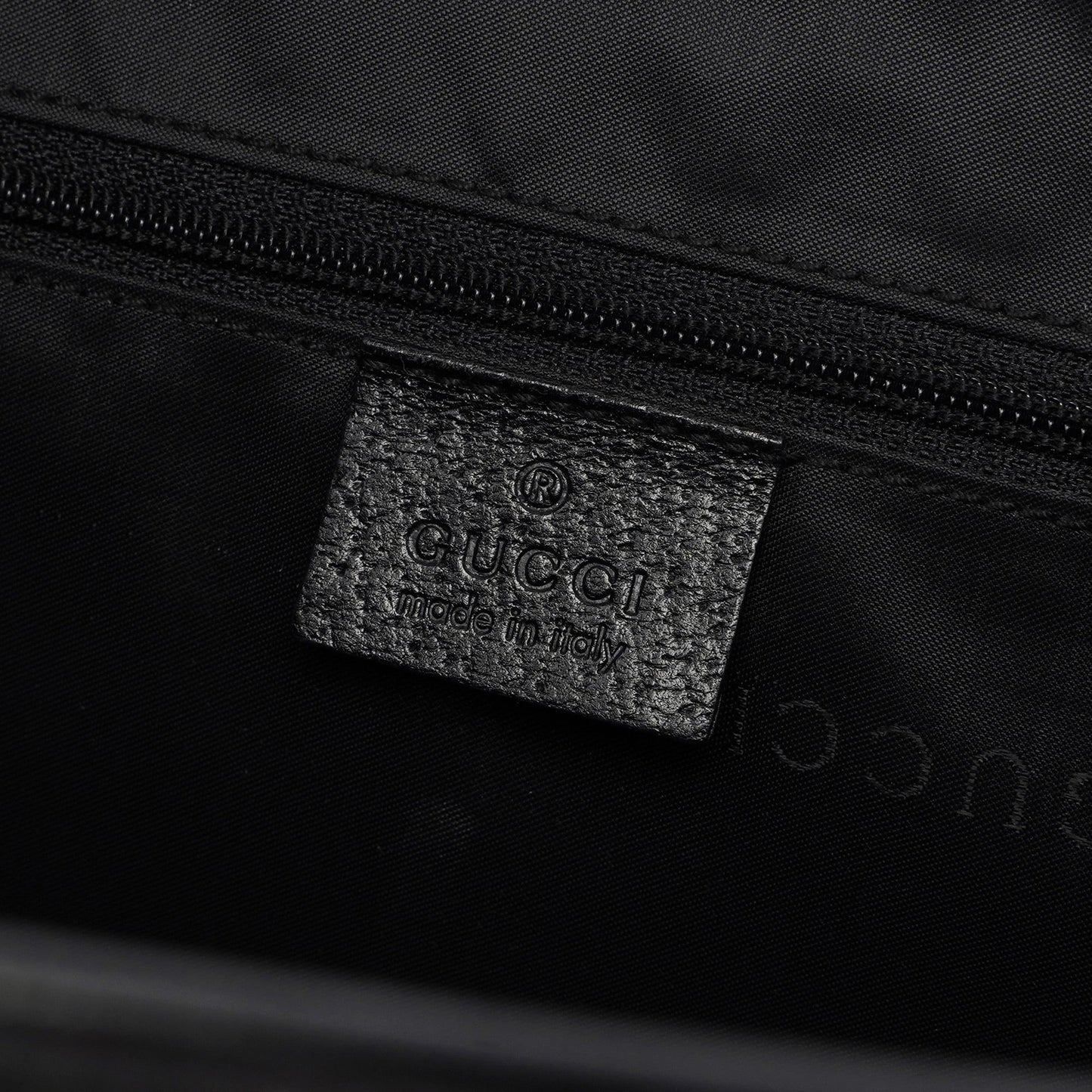 002 1073 Black Leather Jackie Tote