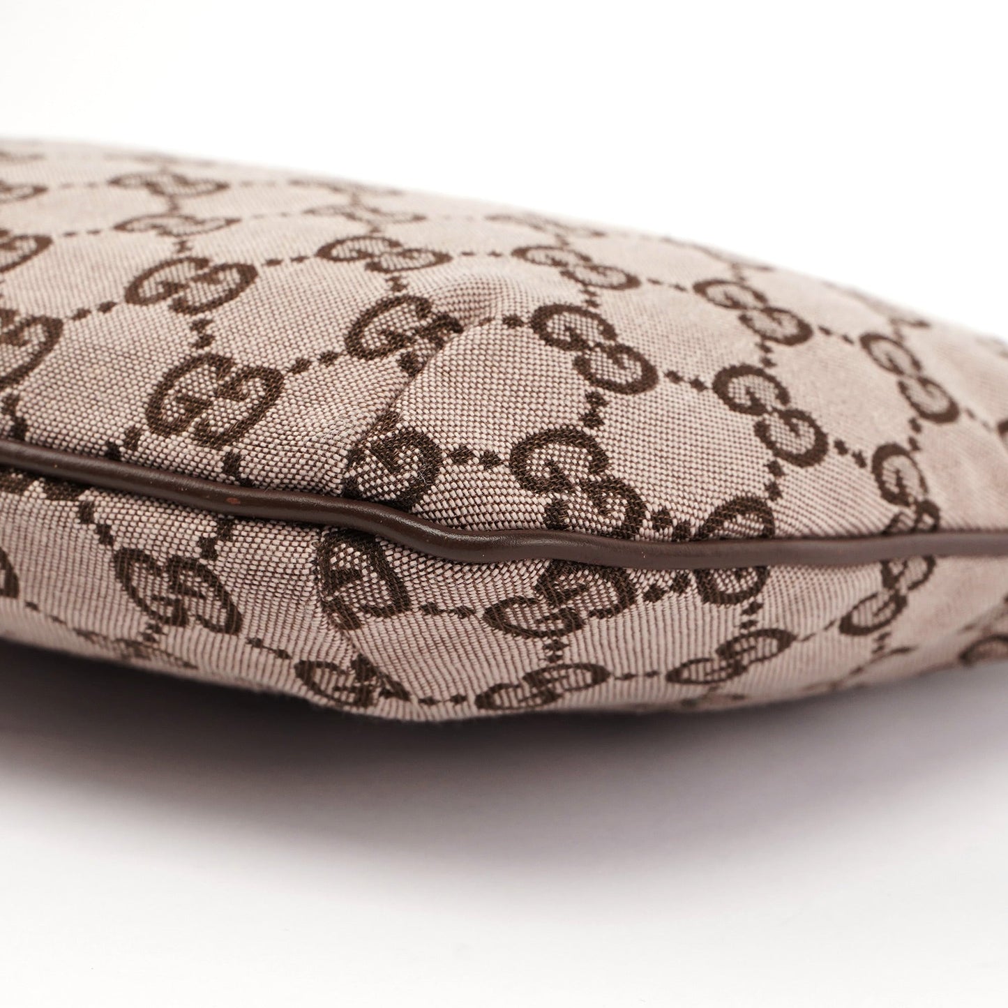 005 0813 Beige Brown GG Shoulder Bag