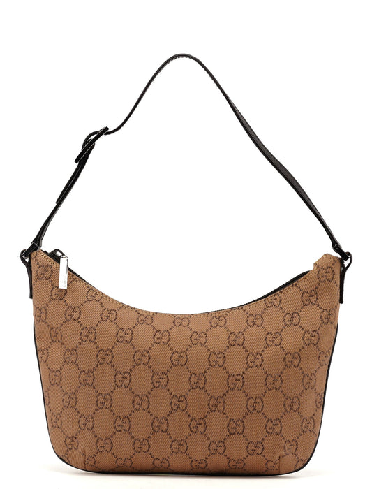 005 0813 Beige GG Shoulder Bag