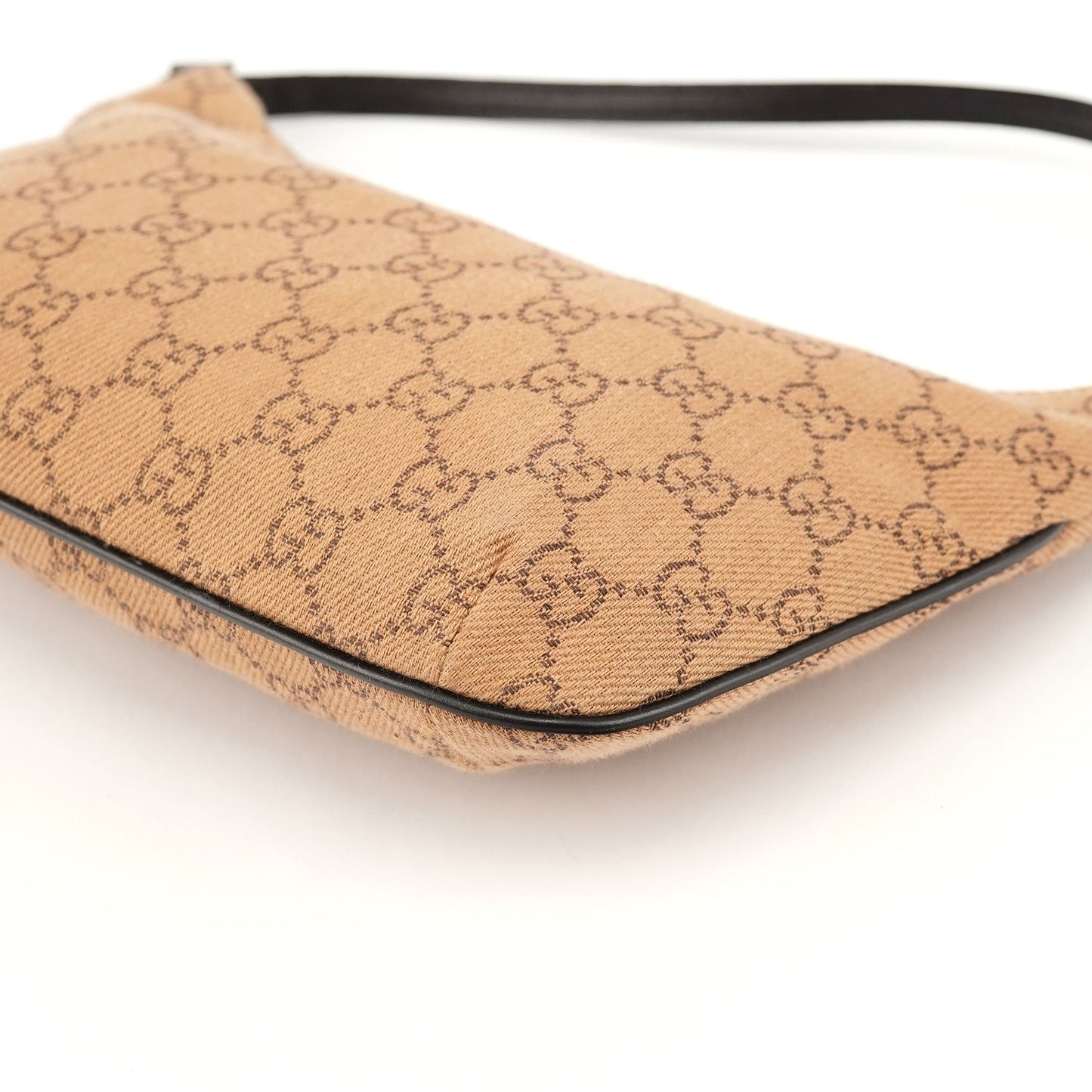 005 0813 Beige GG Shoulder Bag