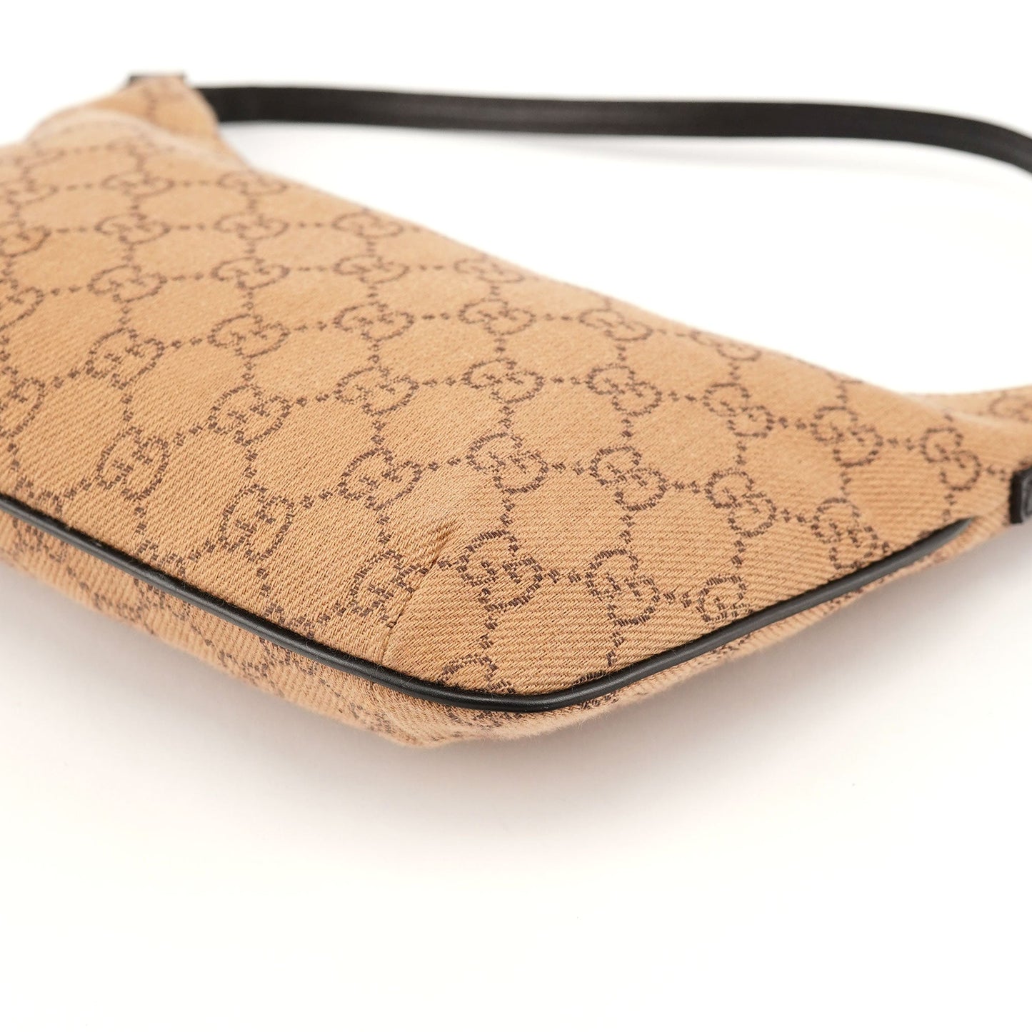 005 0813 Beige GG Shoulder Bag