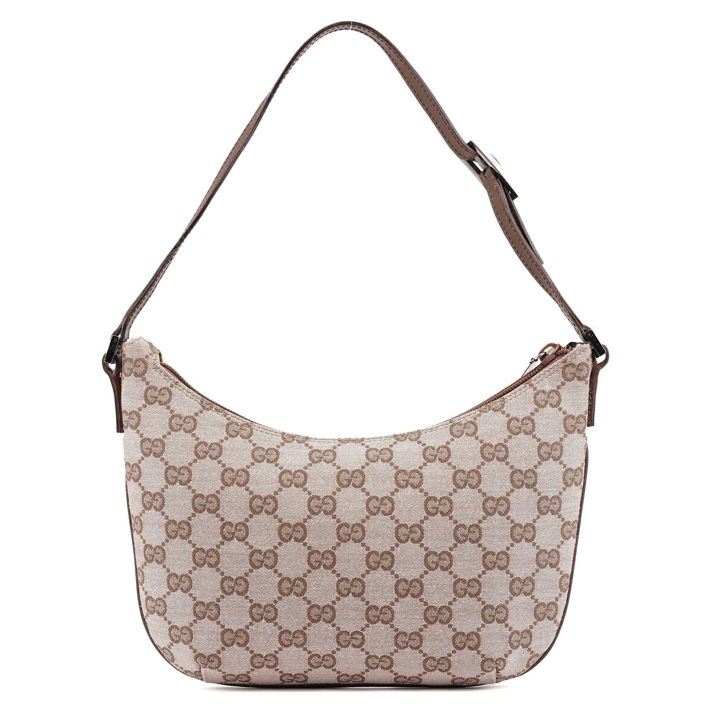 005 0813 Beige GG Shoulder Bag