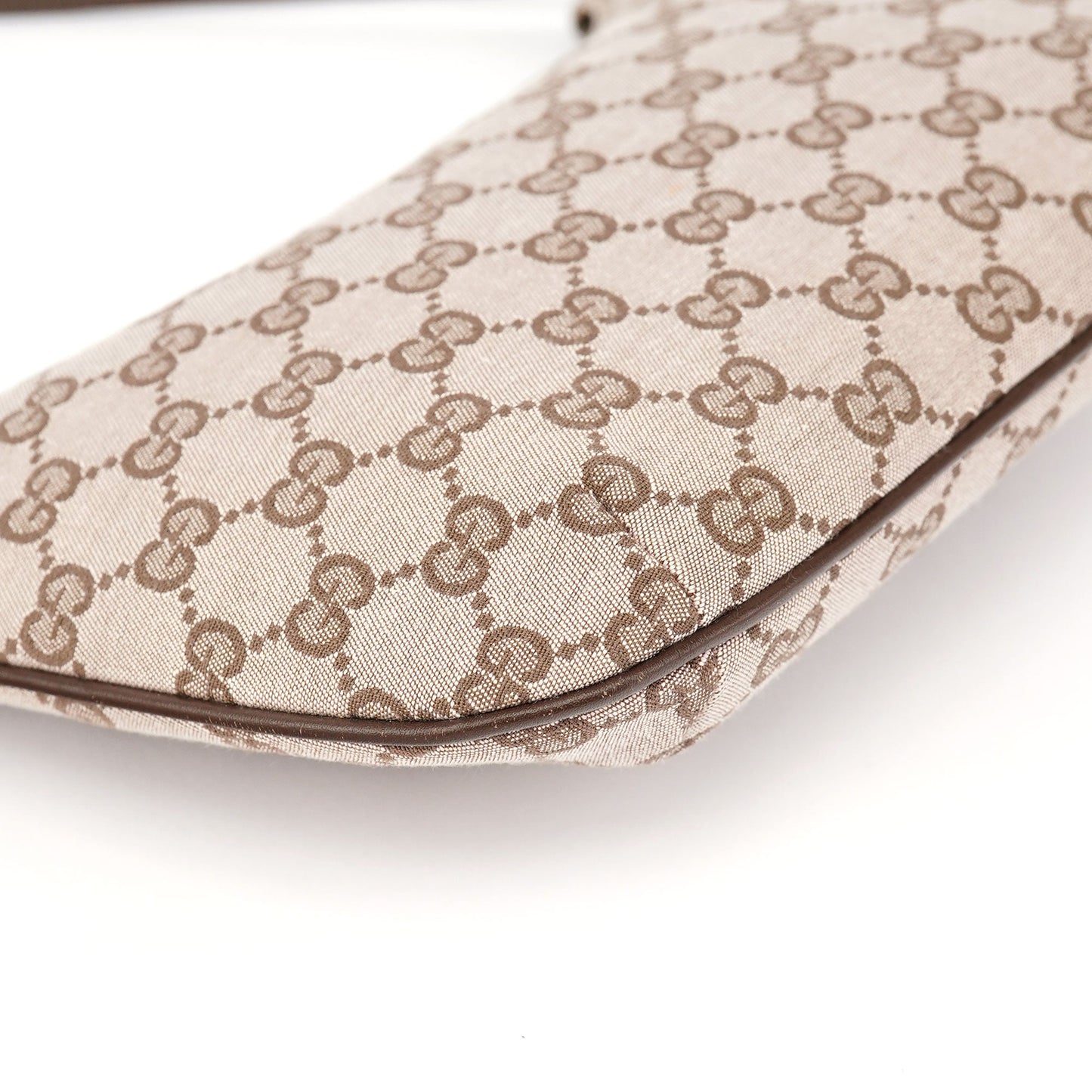 005 0813 Beige GG Shoulder Bag