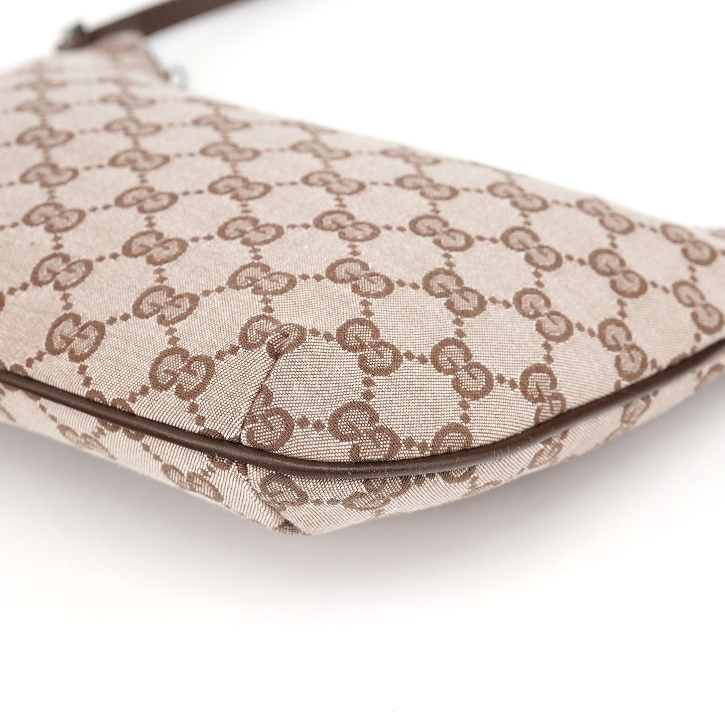 005 0813 Beige GG Shoulder Bag