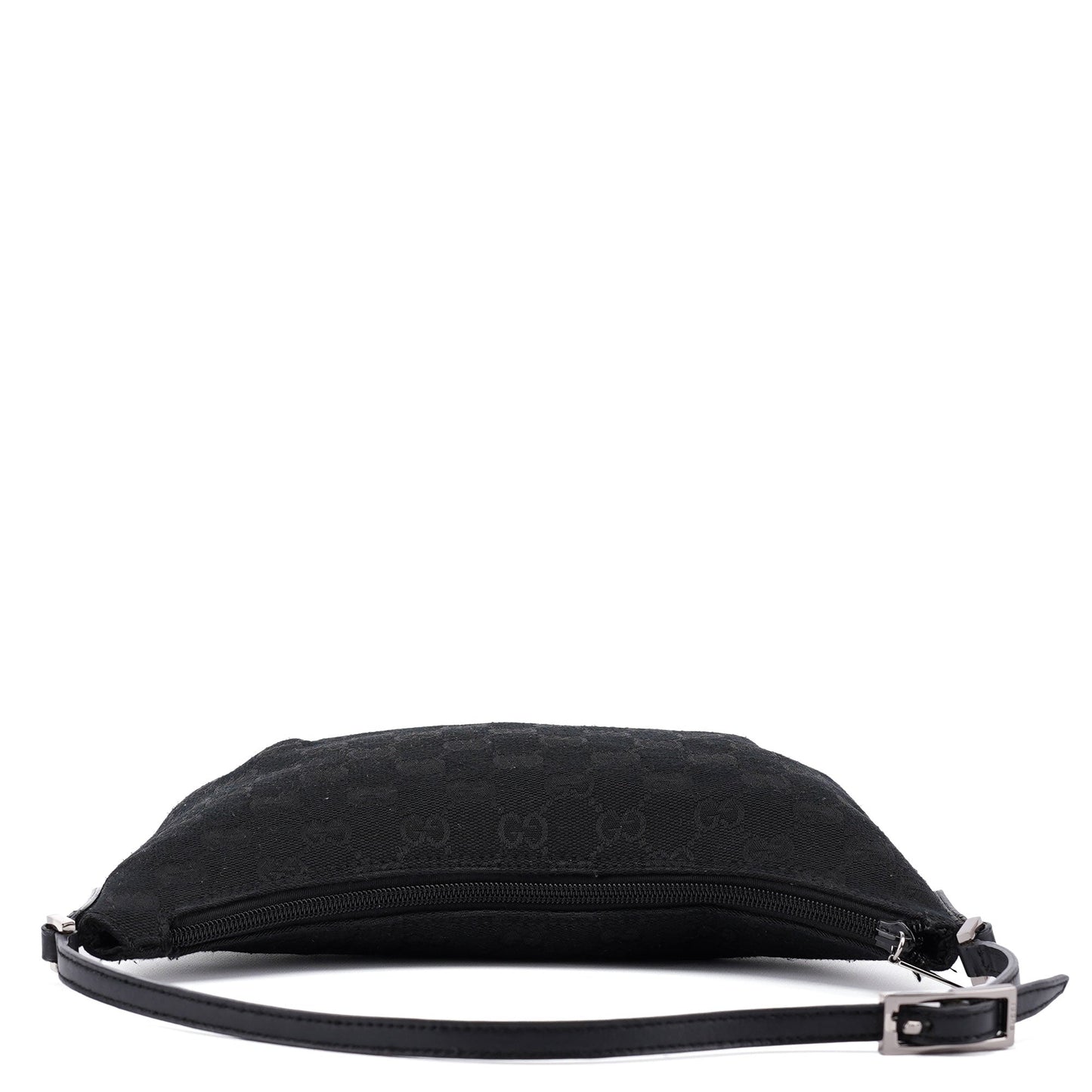 005 0813 Black GG Shoulder Bag