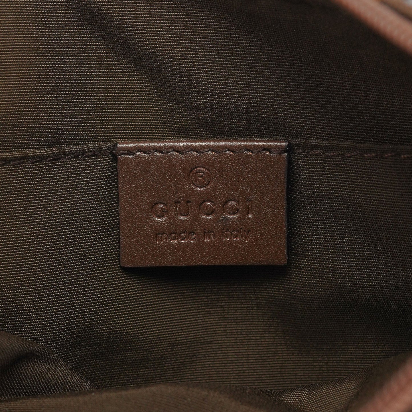 005 0813 Brown GG Shoulder Bag