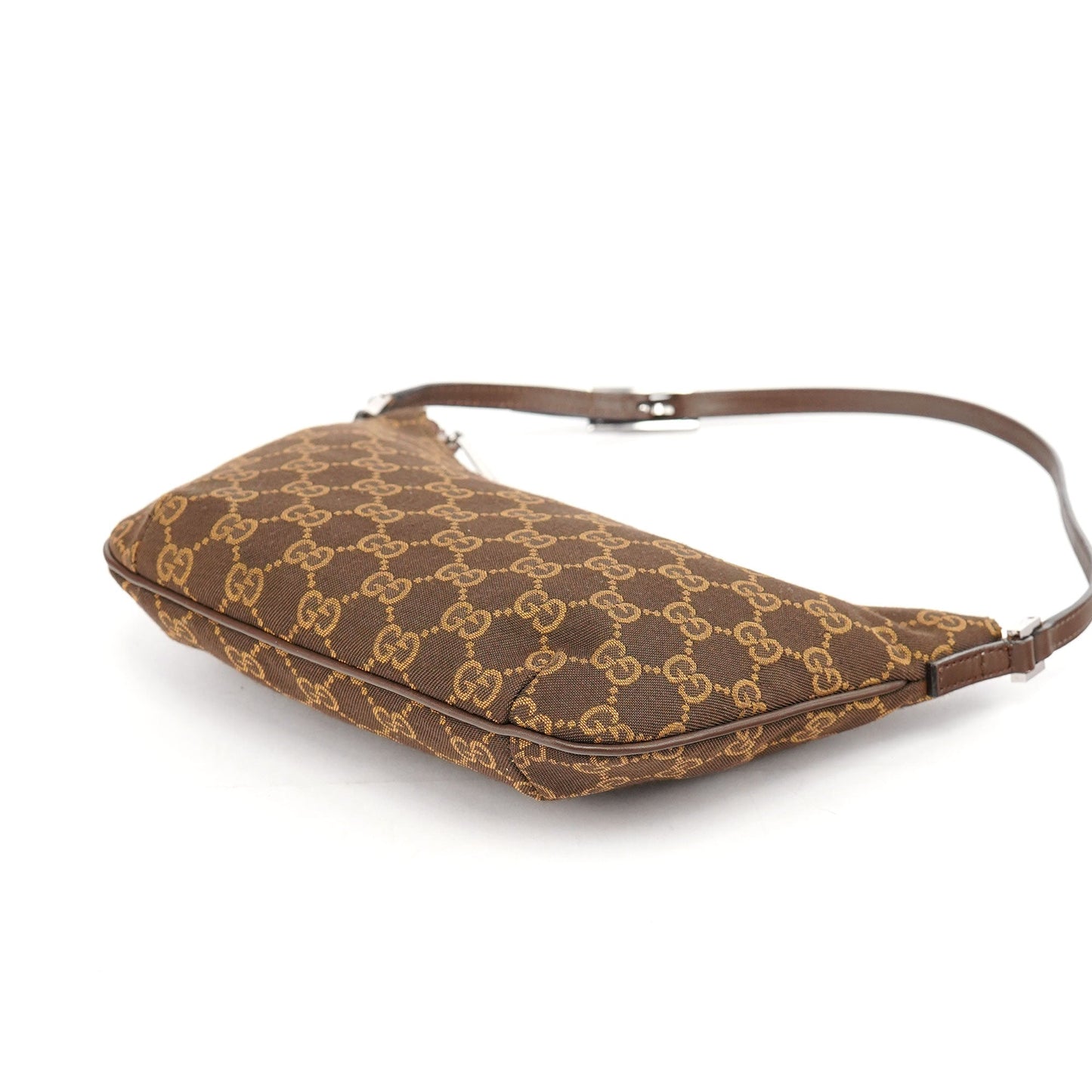 005 0813 Brown GG Shoulder Bag