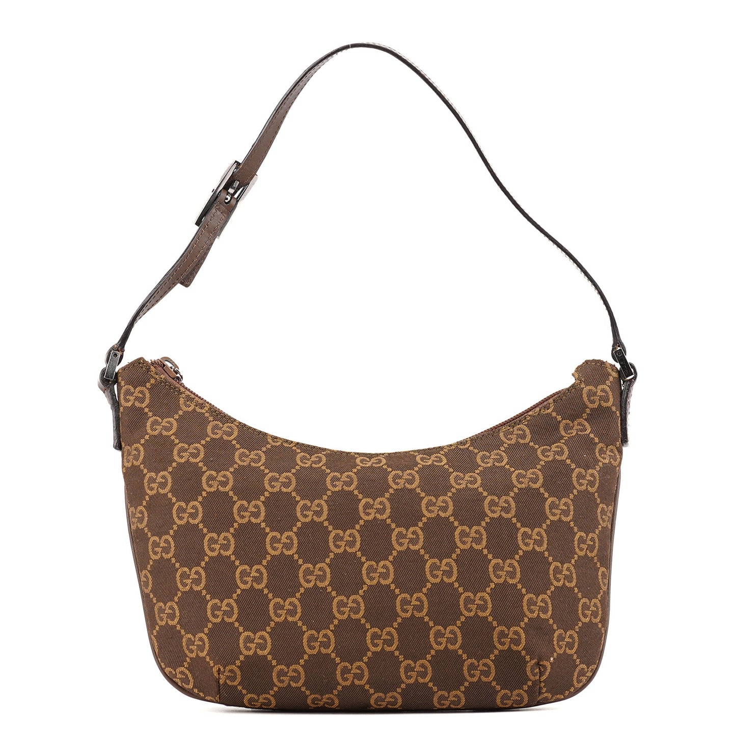 005 0813 Brown GG Shoulder Bag