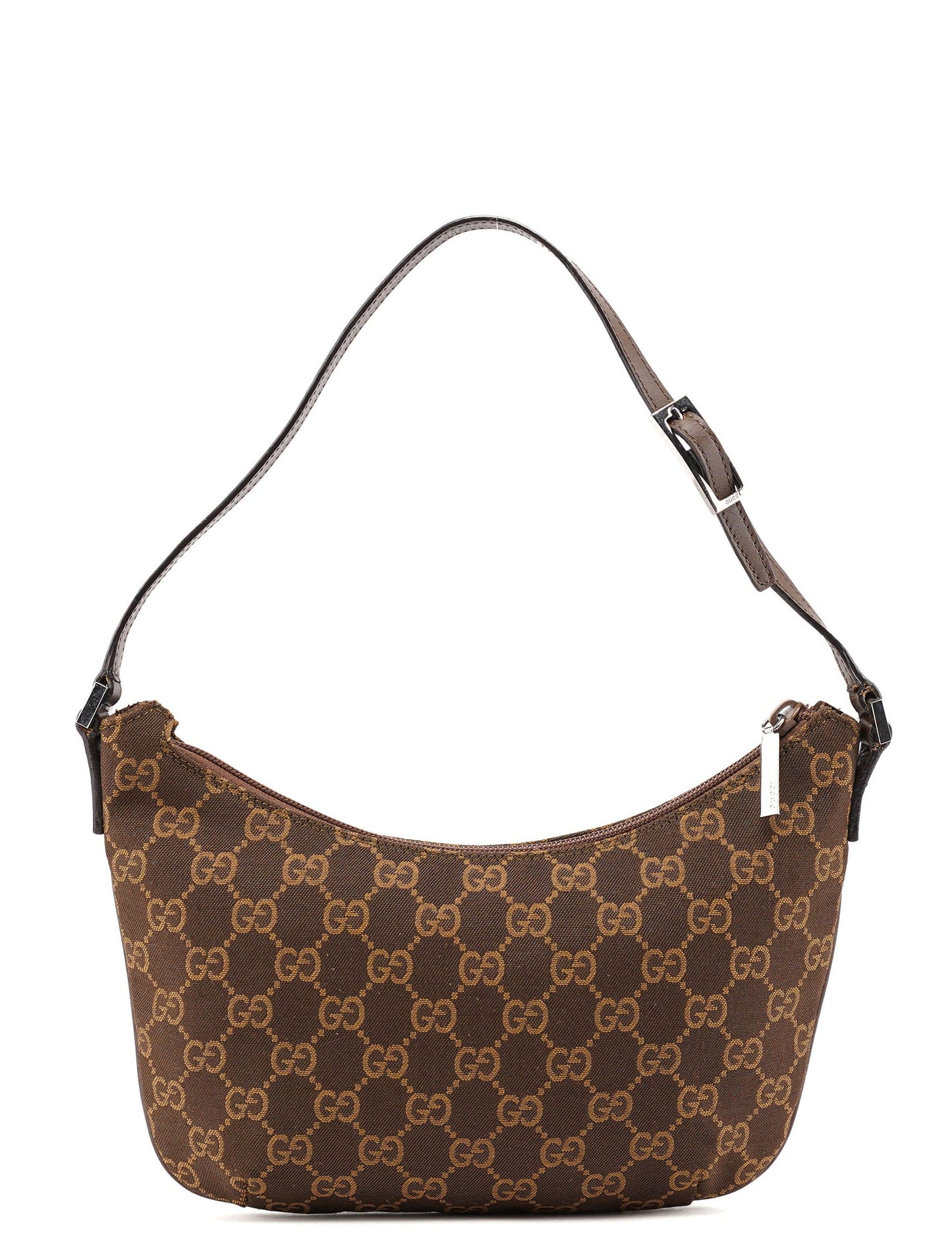 005 0813 Brown GG Shoulder Bag