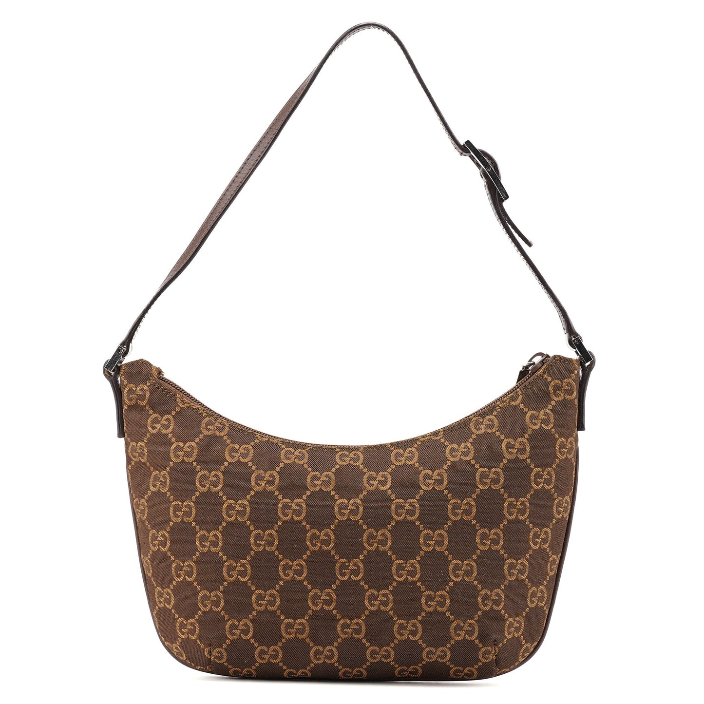 005 0813 Brown GG Shoulder Bag
