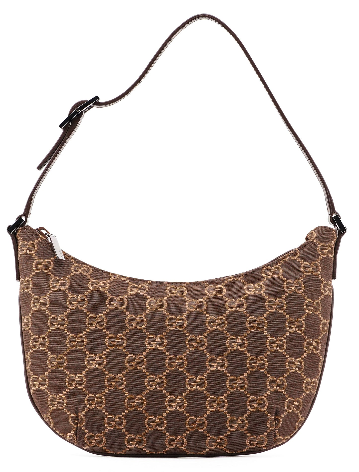 005 0813 Brown GG Shoulder Bag