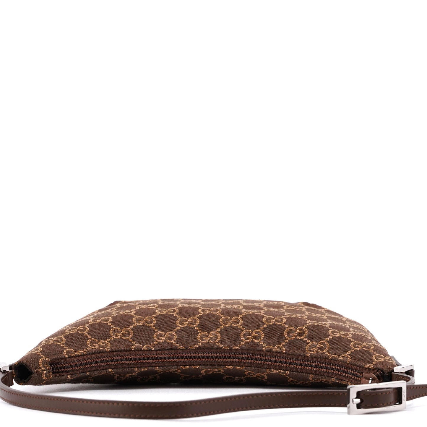 005 0813 Brown GG Shoulder Bag