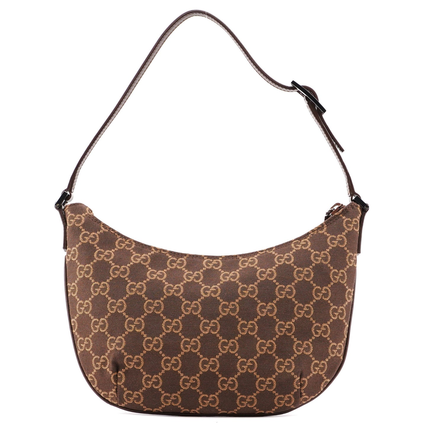 005 0813 Brown GG Shoulder Bag