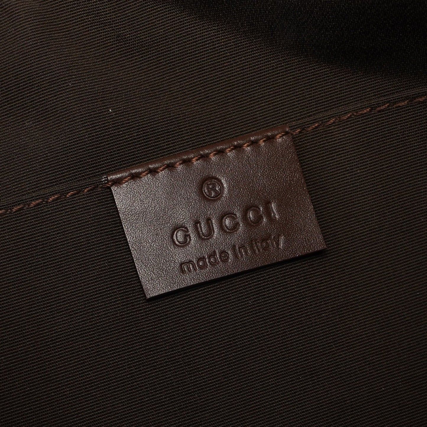 005 0813 Brown GG Shoulder Bag