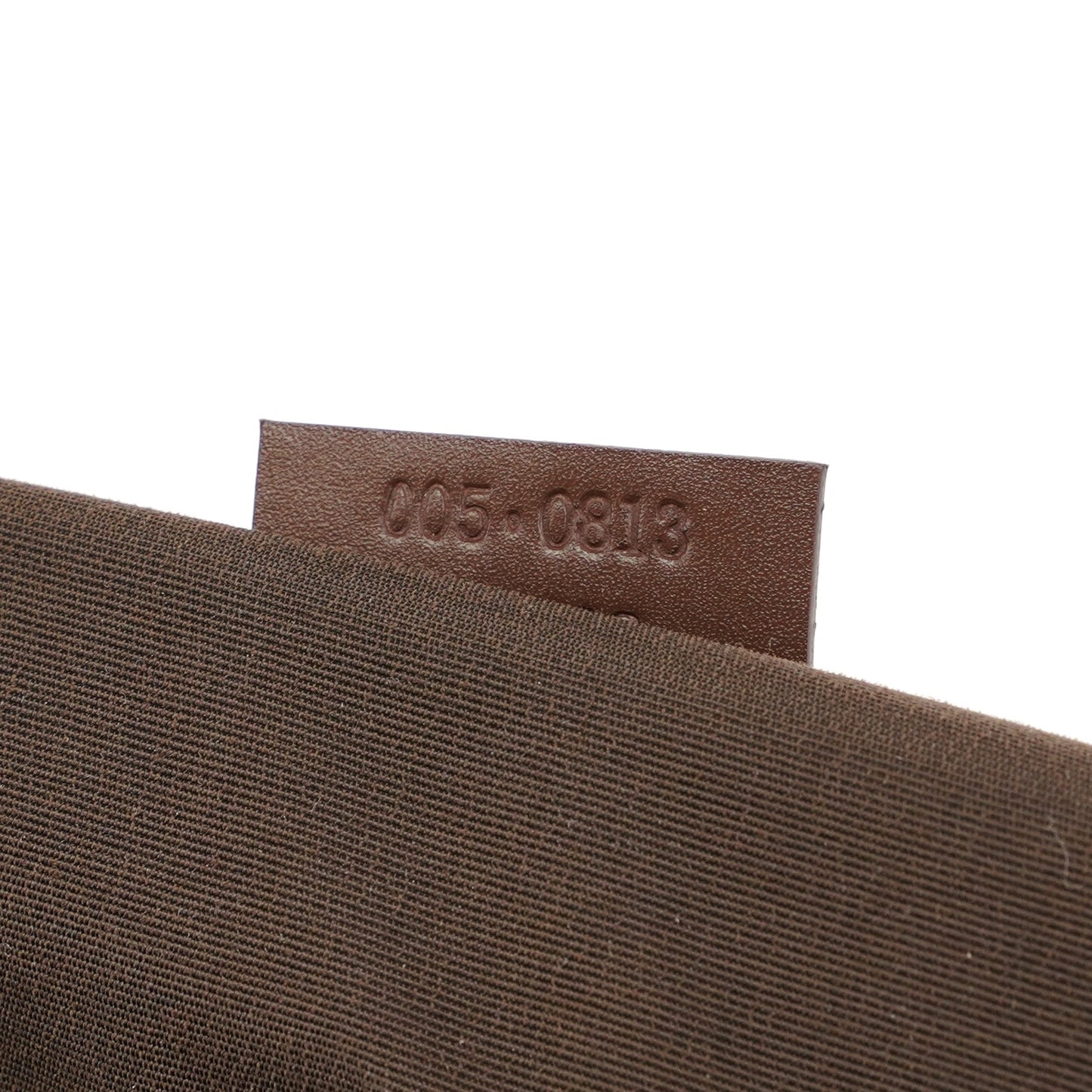 005 0813 Brown GG Shoulder Bag