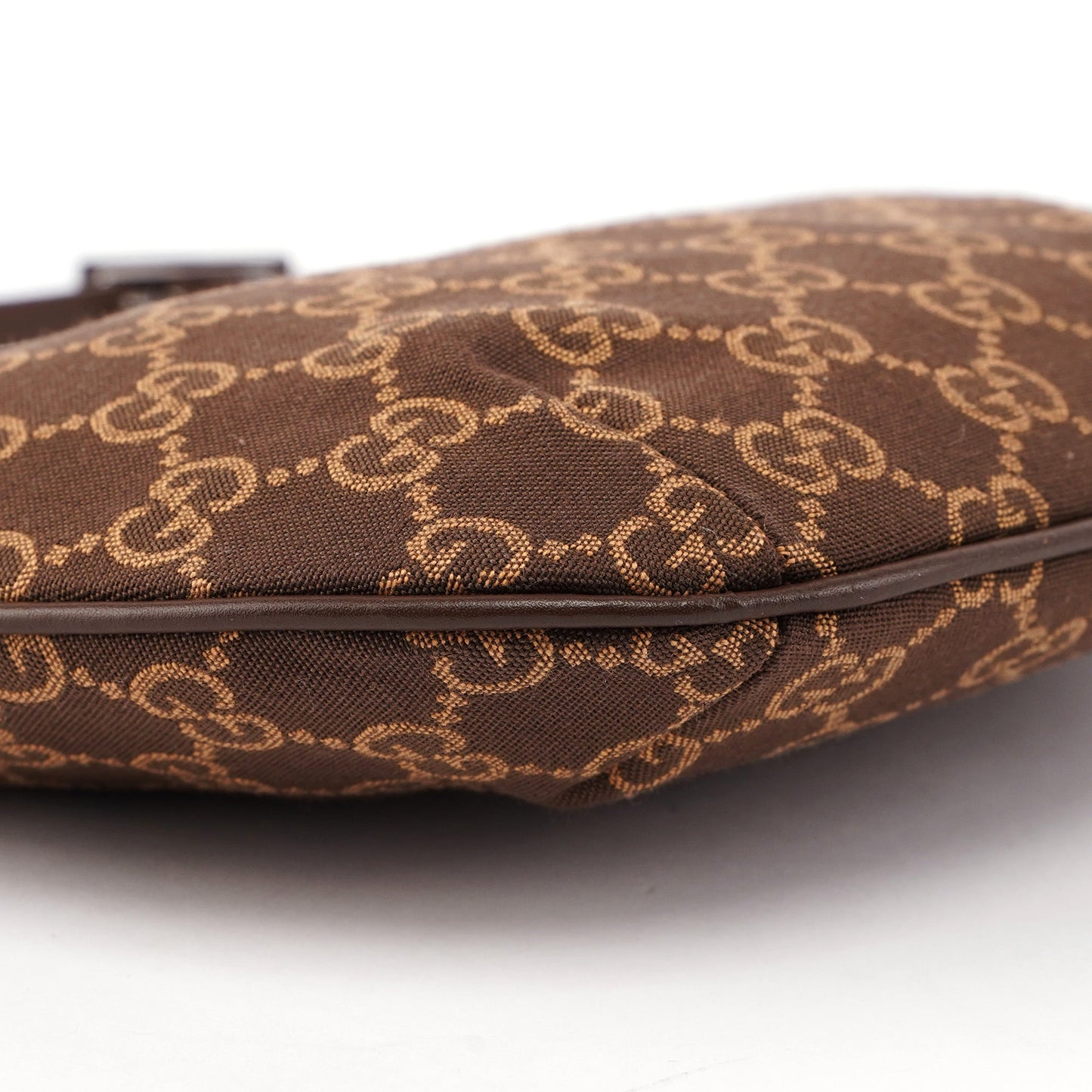 005 0813 Brown GG Shoulder Bag