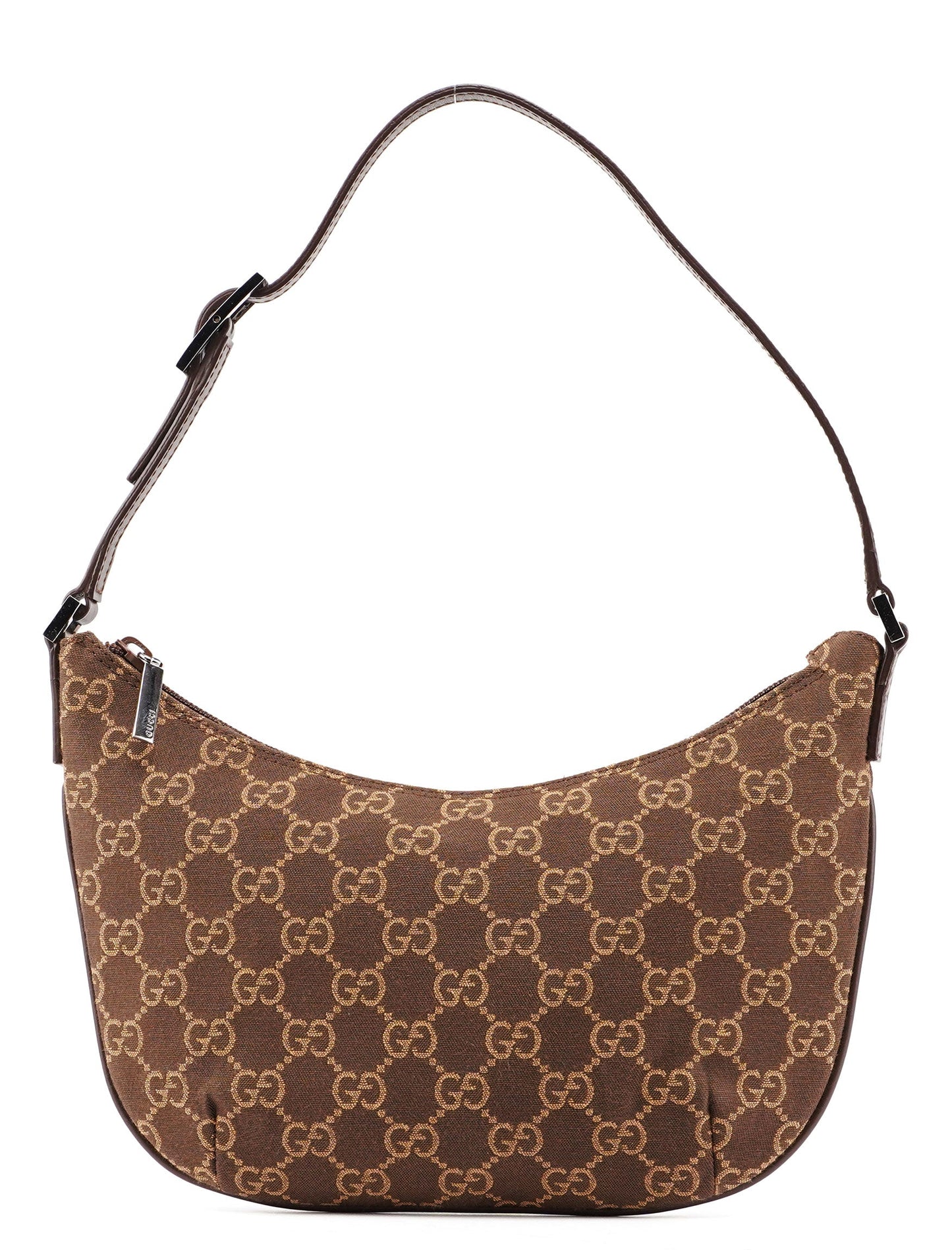 005 0813 Brown GG Shoulder Bag