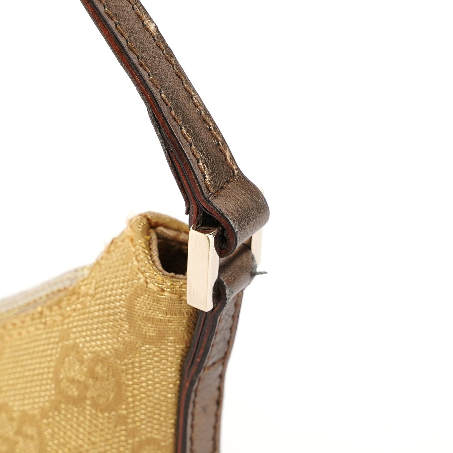 005 0813 Gold GG Shoulder Bag