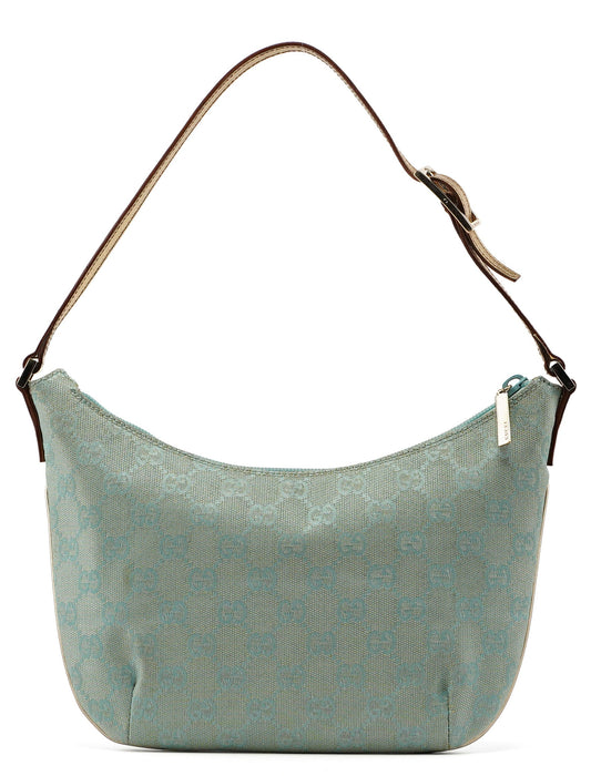 005 0813 Light Blue GG Shoulder Bag