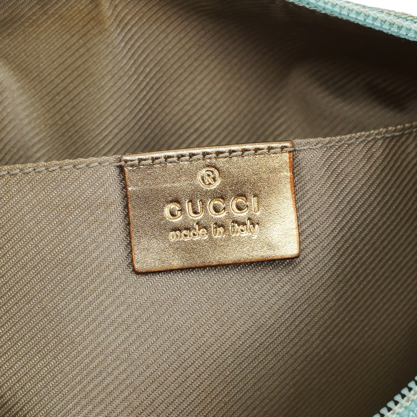 005 0813 Light Blue GG Shoulder Bag