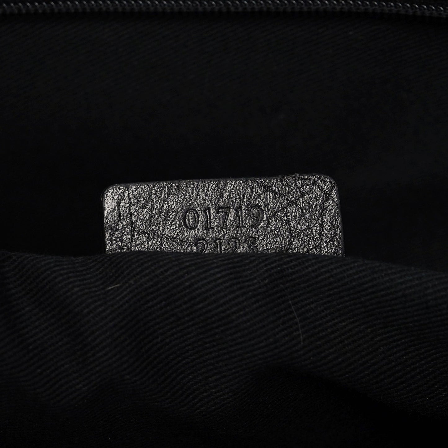 01719 Black GG Jackie Shoulder Bag