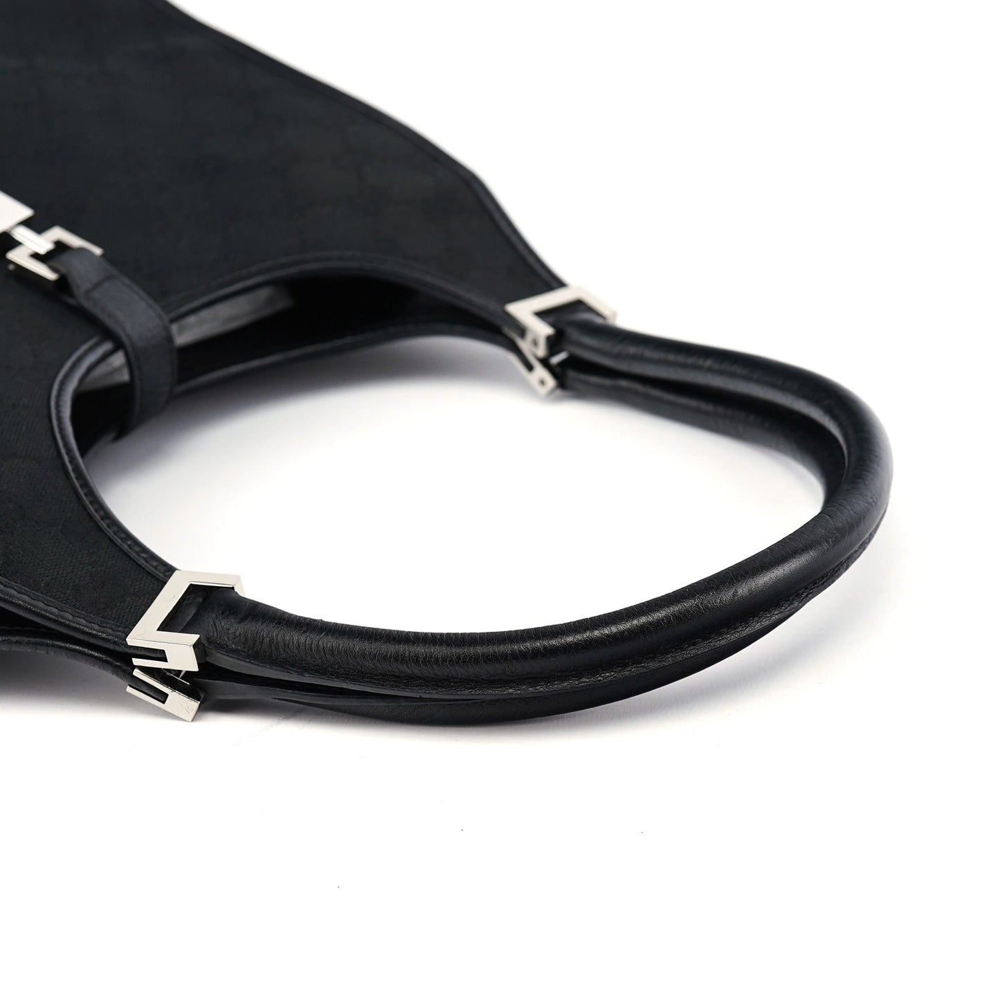 01719 Black GG Jackie Shoulder Bag