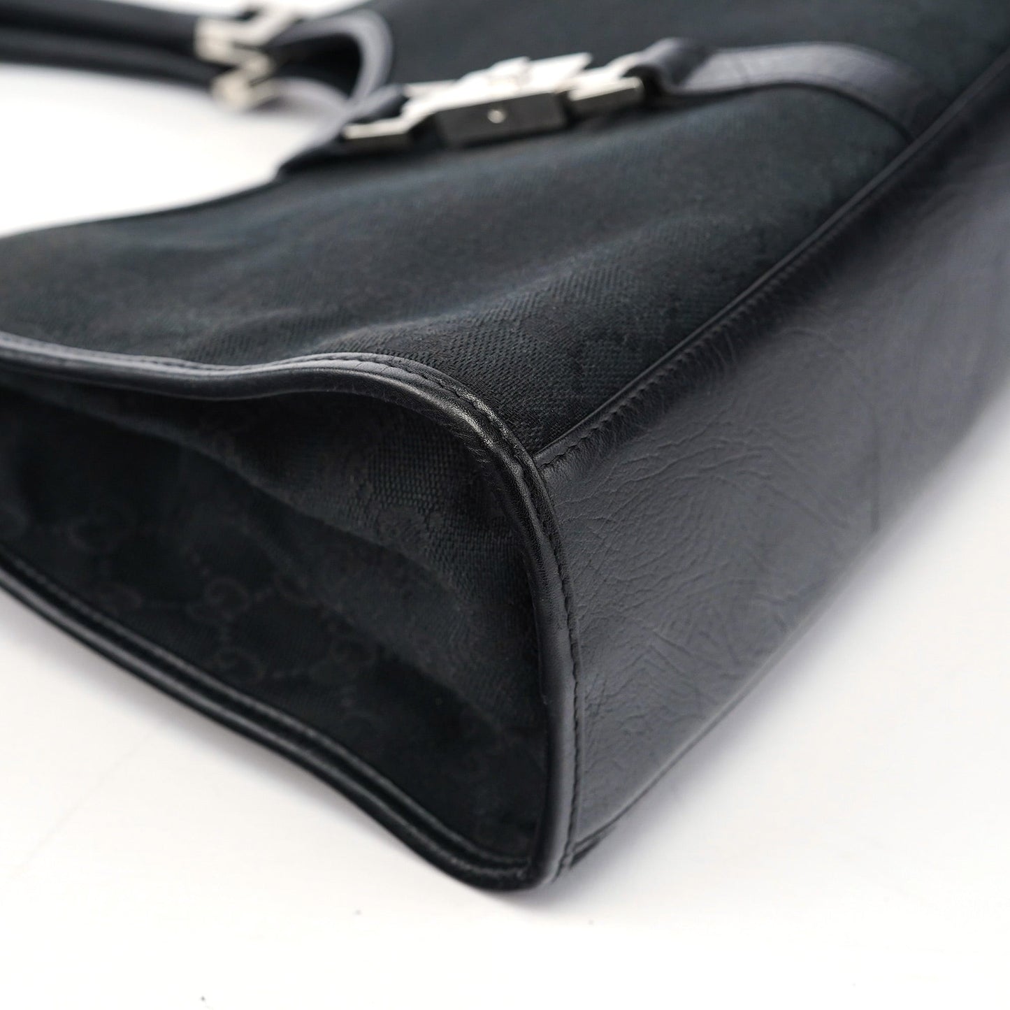 01719 Black GG Jackie Shoulder Bag